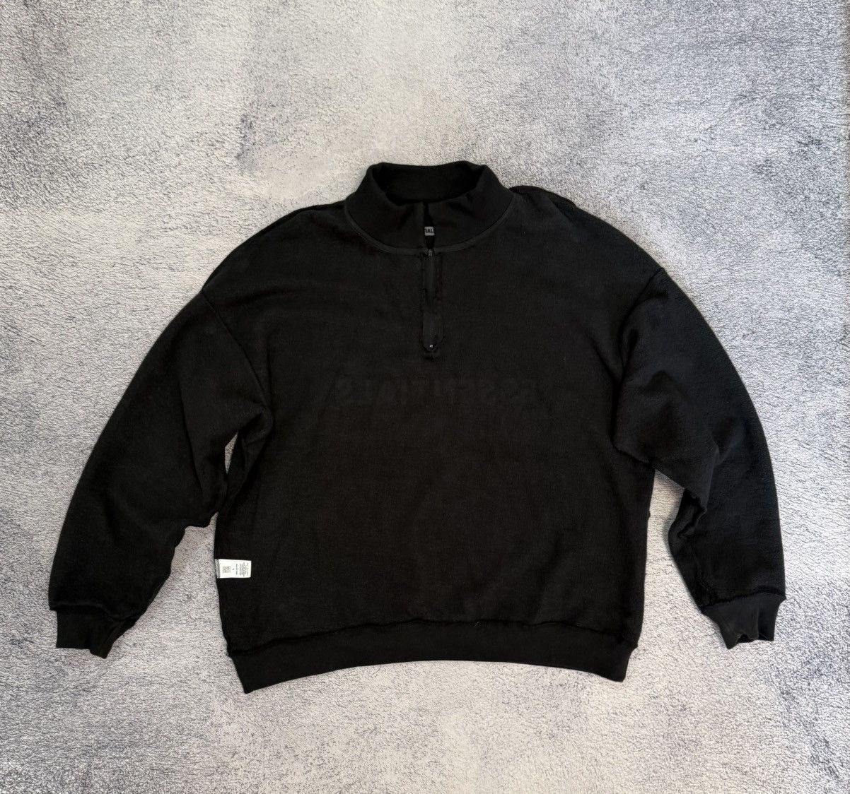 Other Essentials Fear OF Good Style Oversized Half Zip Sweatshirt Size US L / EU 52-54 / 3 - 11 Thumbnail