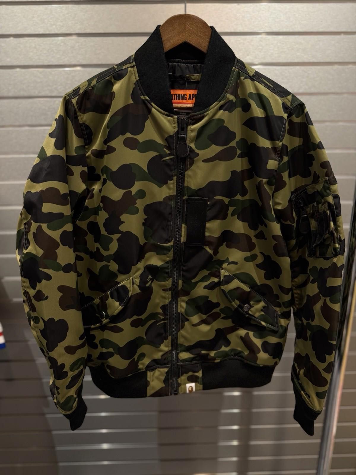 Bape A Bathing Ape Bape Camo MA-1 Flight Jacket Size (M) Size US M / EU 48-50 / 2 - 4 Thumbnail