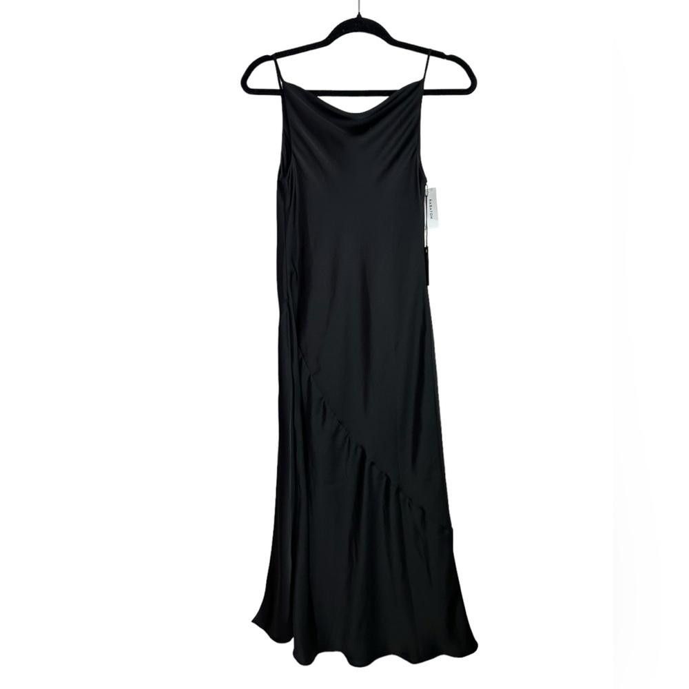 Aritzia Babaton l NWT Fonda Black Midi Slip Dress XS Size XS / US 0-2 / IT 36-38 - 5 Thumbnail