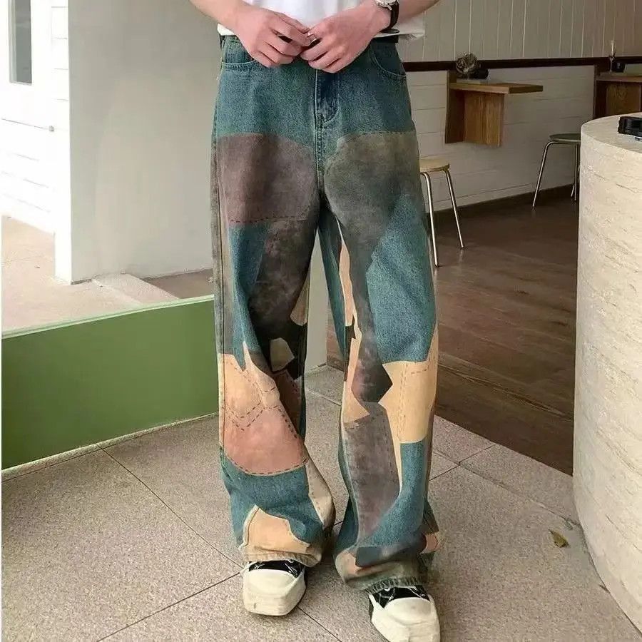 Japanese Brand Vintage Premium Tie-Dye Gradient Micro Jeans Size US 32 / EU 48 - 4 Thumbnail