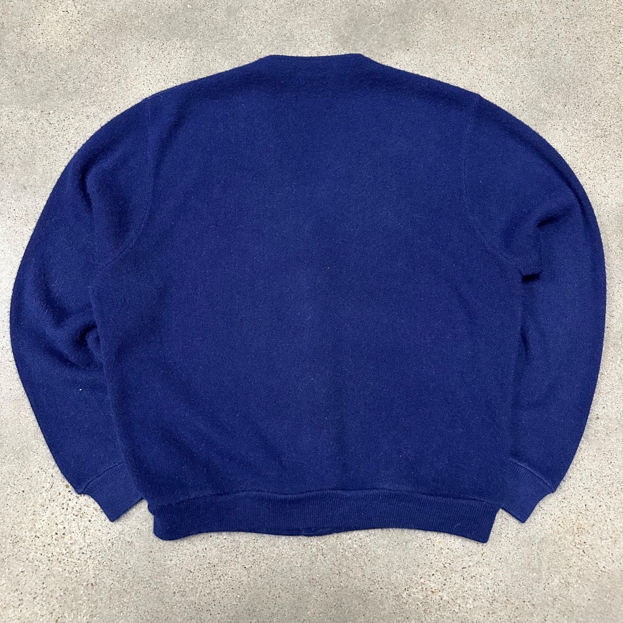Vintage Vintage 60s/70s Izod of London Knit Cardigan Sweater Size US L / EU 52-54 / 3 - 4 Thumbnail