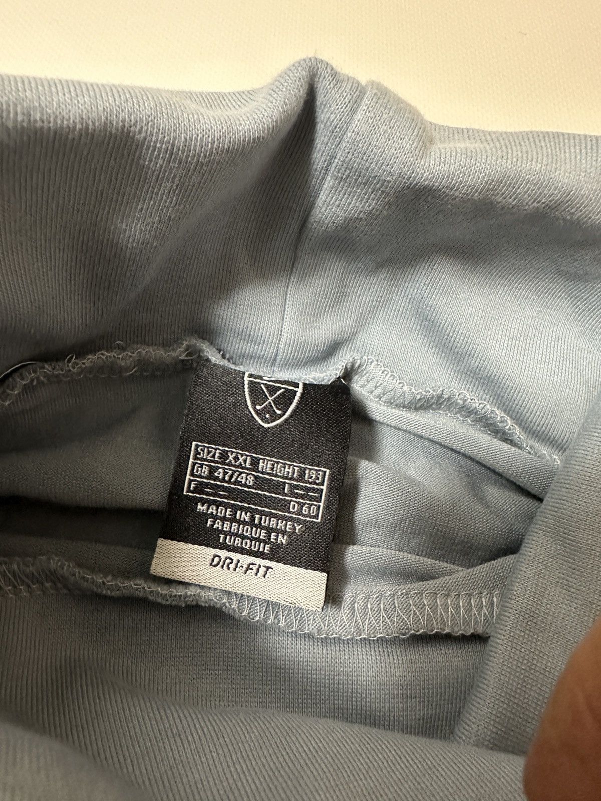 Nike × Vintage RARE NIKE GOLF TURTLE NECK with SWOOSH Size US XXL / EU 58 / 5 - 6 Thumbnail