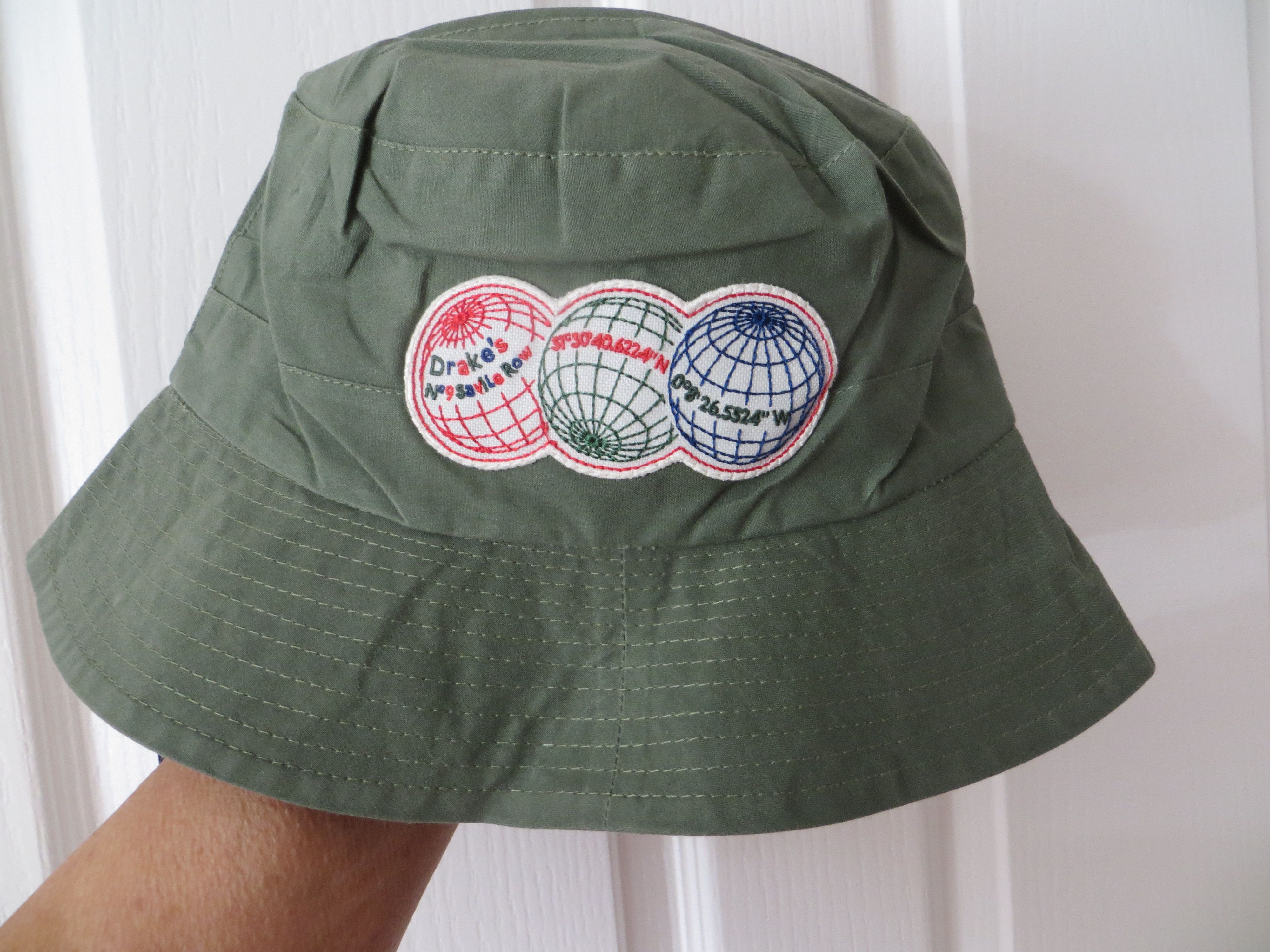 Drake's waxed bucket hat size s Size ONE SIZE - 1 Thumbnail