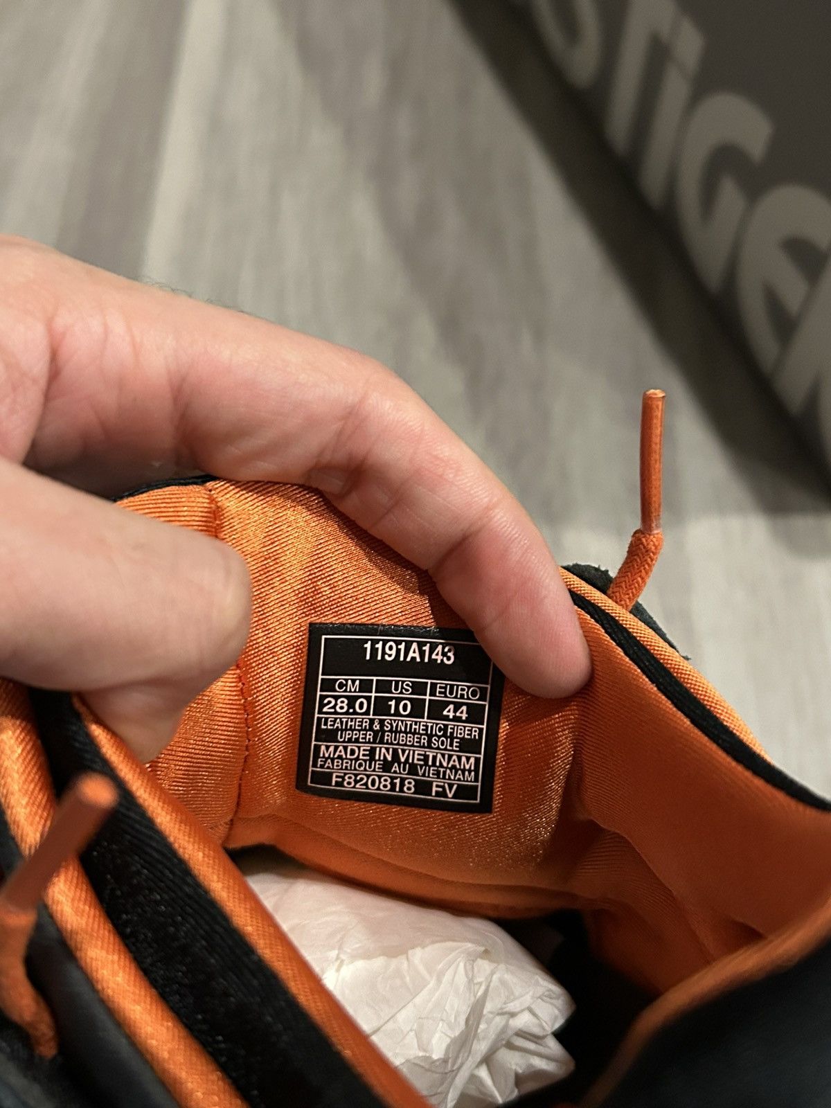 Asics ASICS Gel-Lyte MT Black White Orange Size 10 Size US 10 / EU 43 - 20 Thumbnail