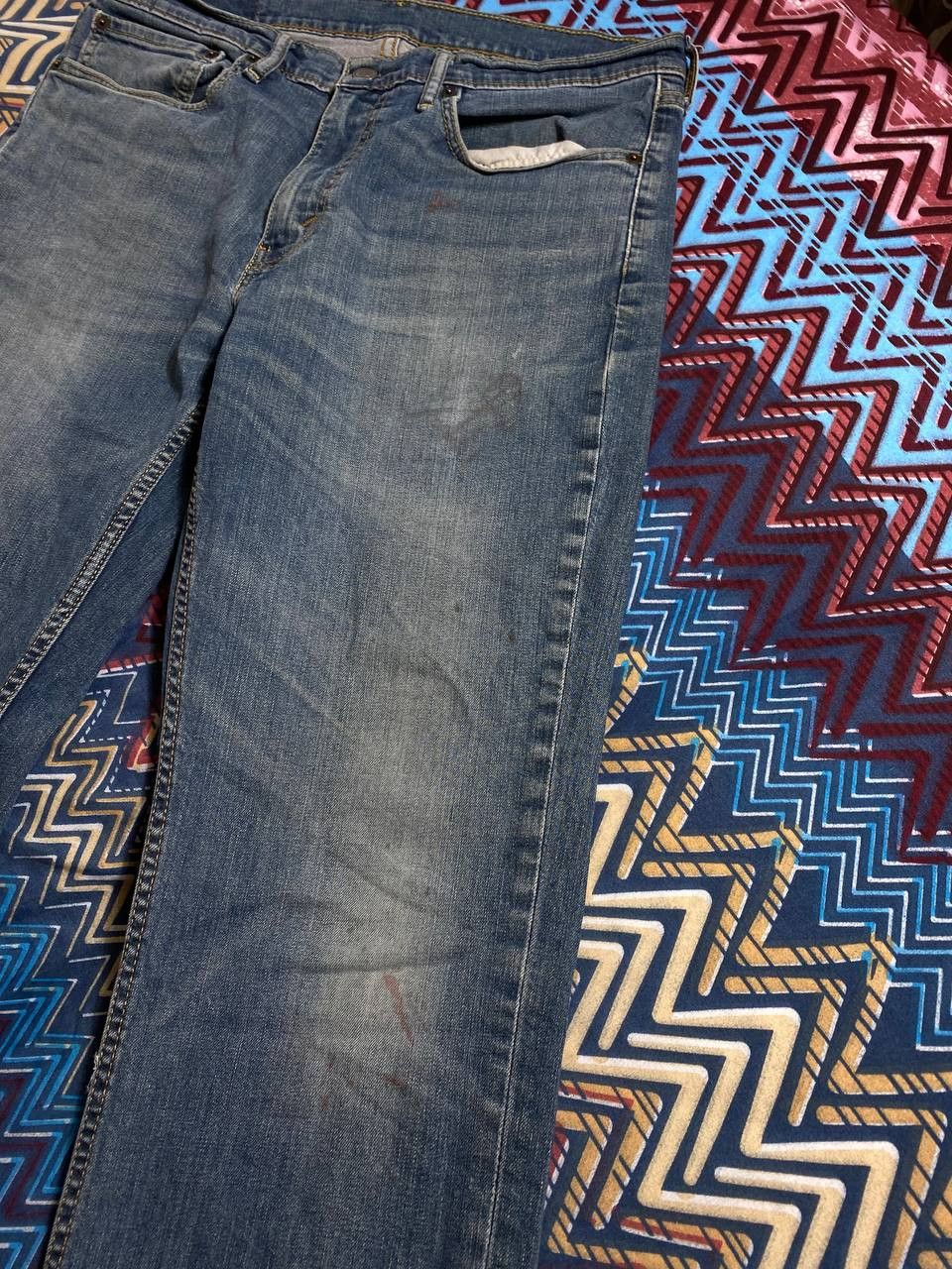 Levi's blue jeans pants Levi's w34 Y2K vintage streetwear Size US 34 / EU 50 - 6 Thumbnail