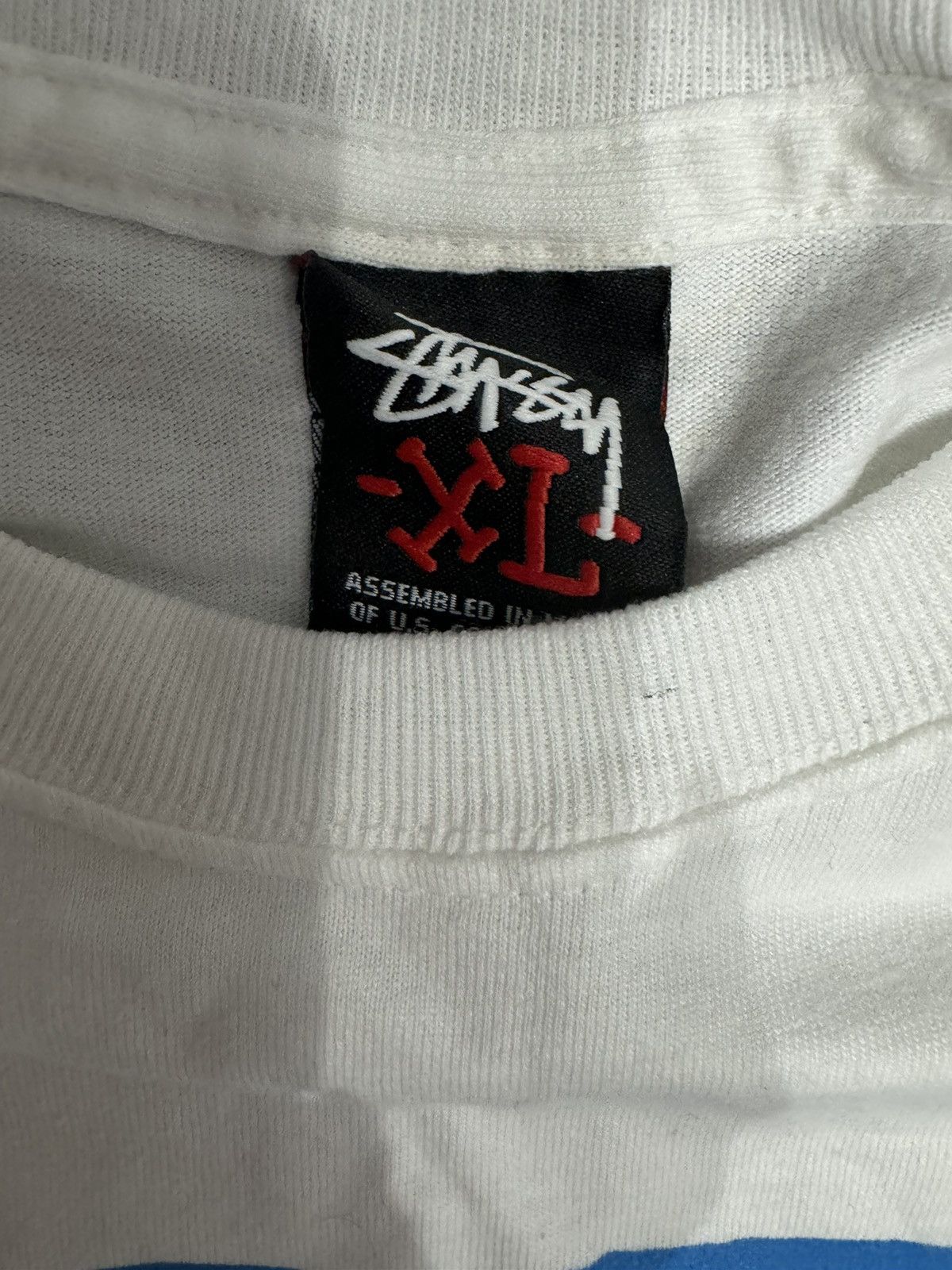 Stussy Stüssy Men's IST WHITE T-shirt Size US XL / EU 56 / 4 - 3 Thumbnail