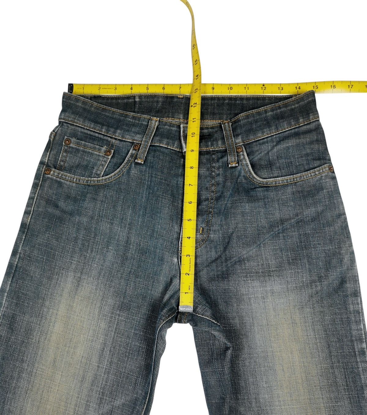 Japanese Brand Edwin distressed mudwash jeans Size US 30 / EU 46 - 10 Thumbnail