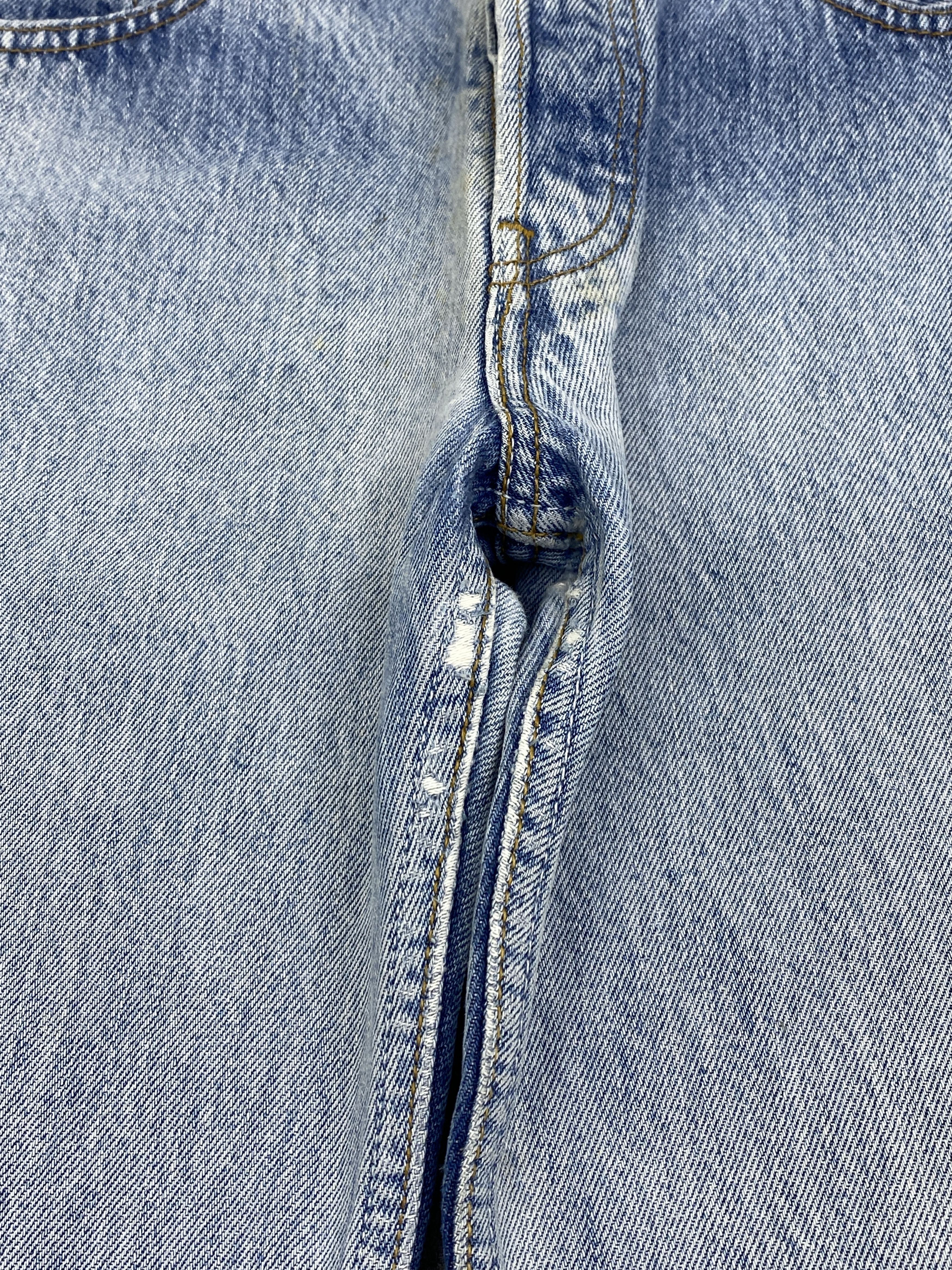 Levi's Faded Blue Vintage Levis 501 Jeans DP2761 Size US 27 - 9 Thumbnail