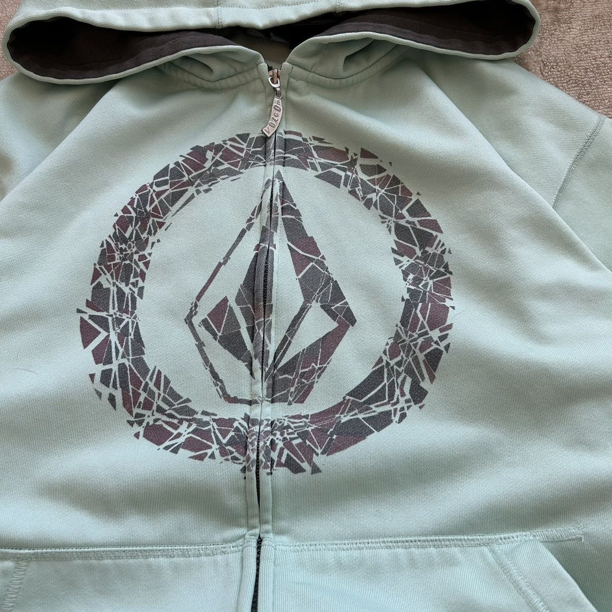 Volcom Y2K Volcom Zip Skate Hoodie Size US L / EU 52-54 / 3 - 3 Thumbnail