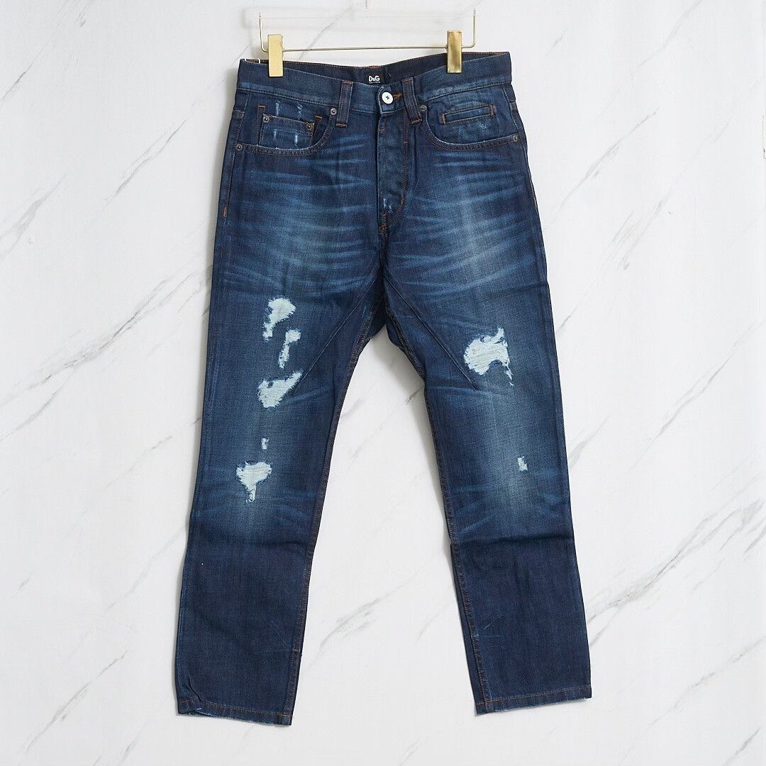 Dolce & Gabbana D&G Men's Distressed Jeans Size US 33 - 1 Thumbnail