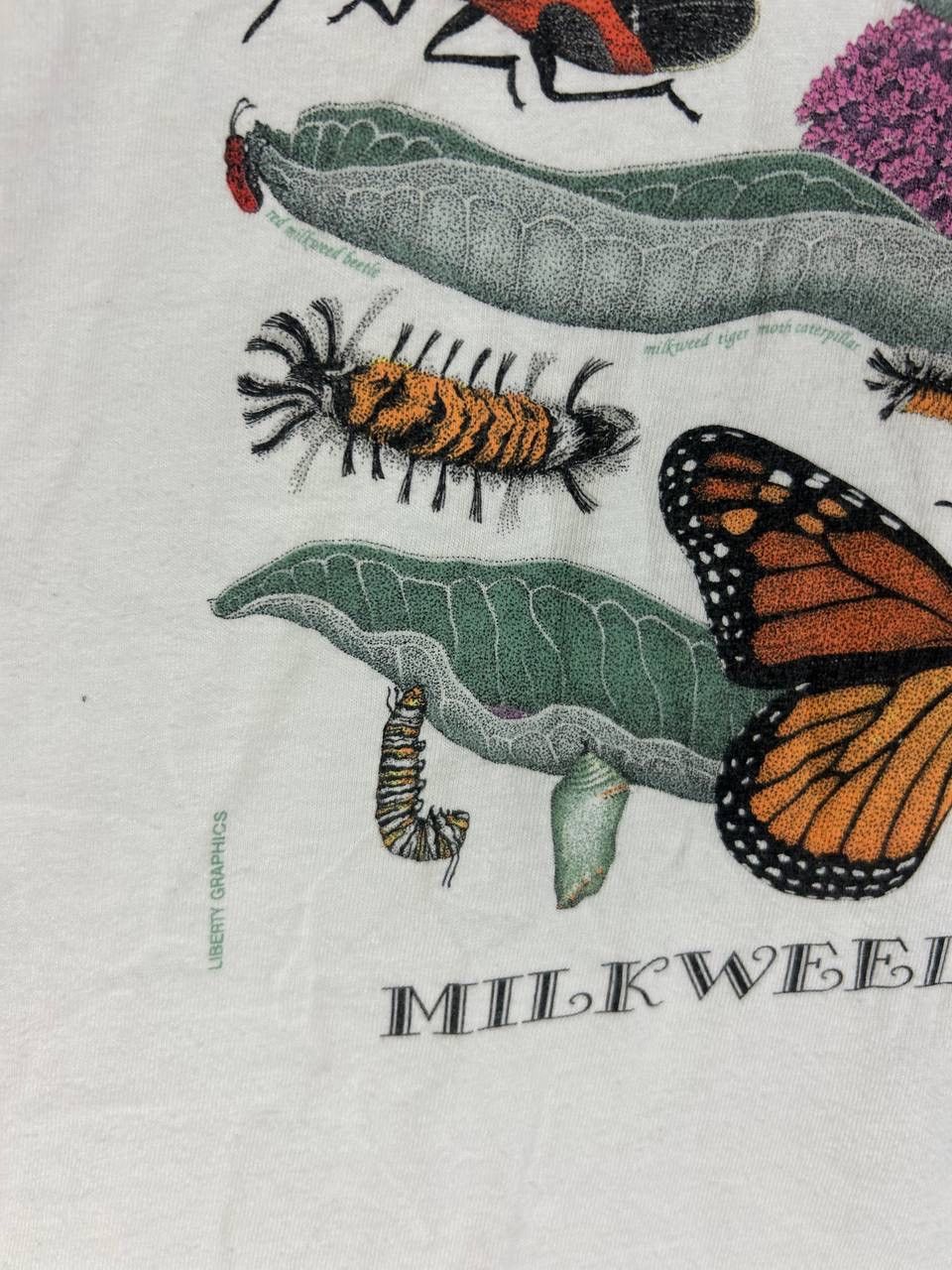 Arts & Science Vintage 90s Milkweed Village Art by Diana Dee Tyler 1997 Size US XL / EU 56 / 4 - 4 Thumbnail