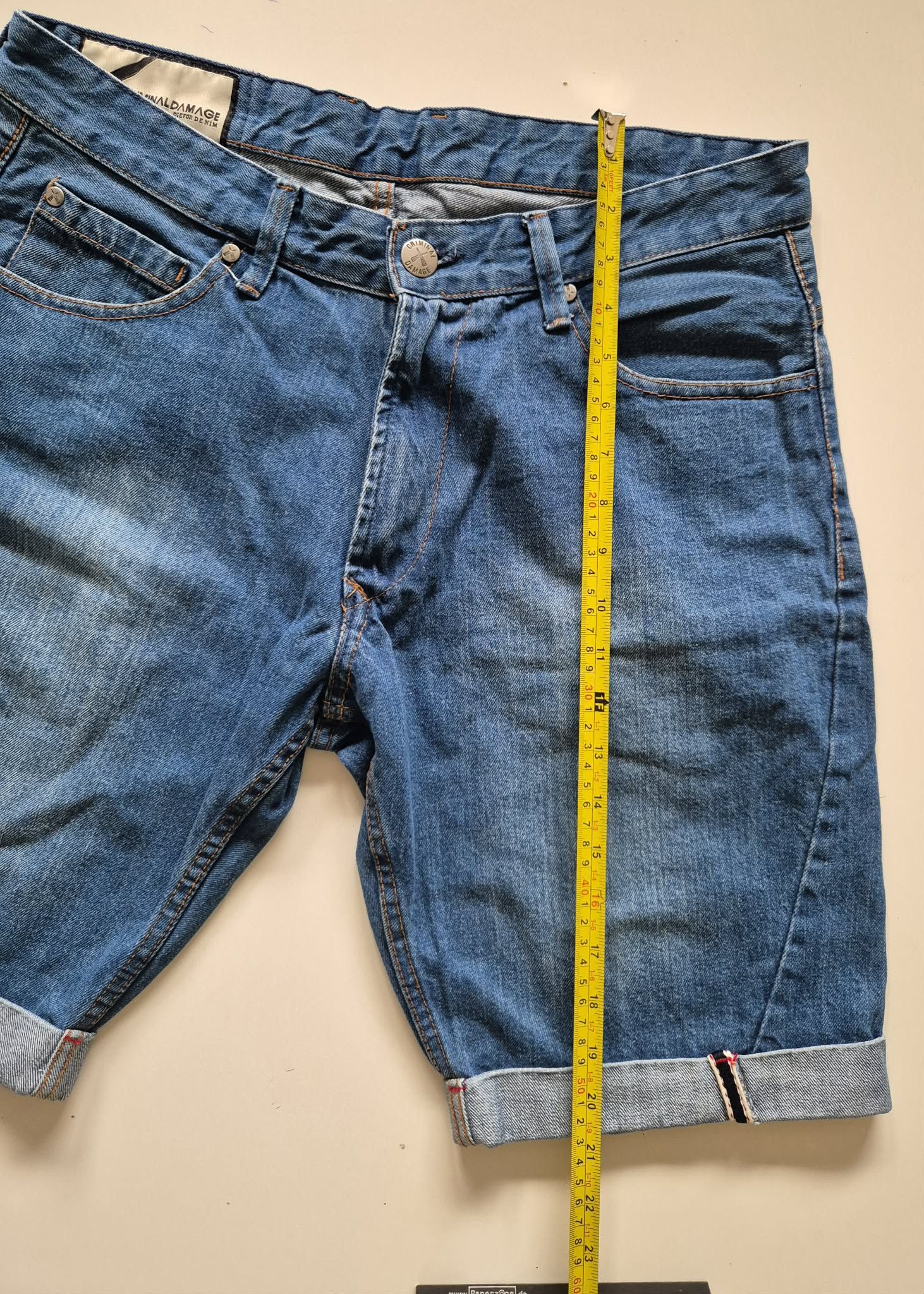 Criminal Damage Criminal Damage Casual Denim Jeans Shorts Size 32 / M Size US 32 / EU 48 - 5 Thumbnail