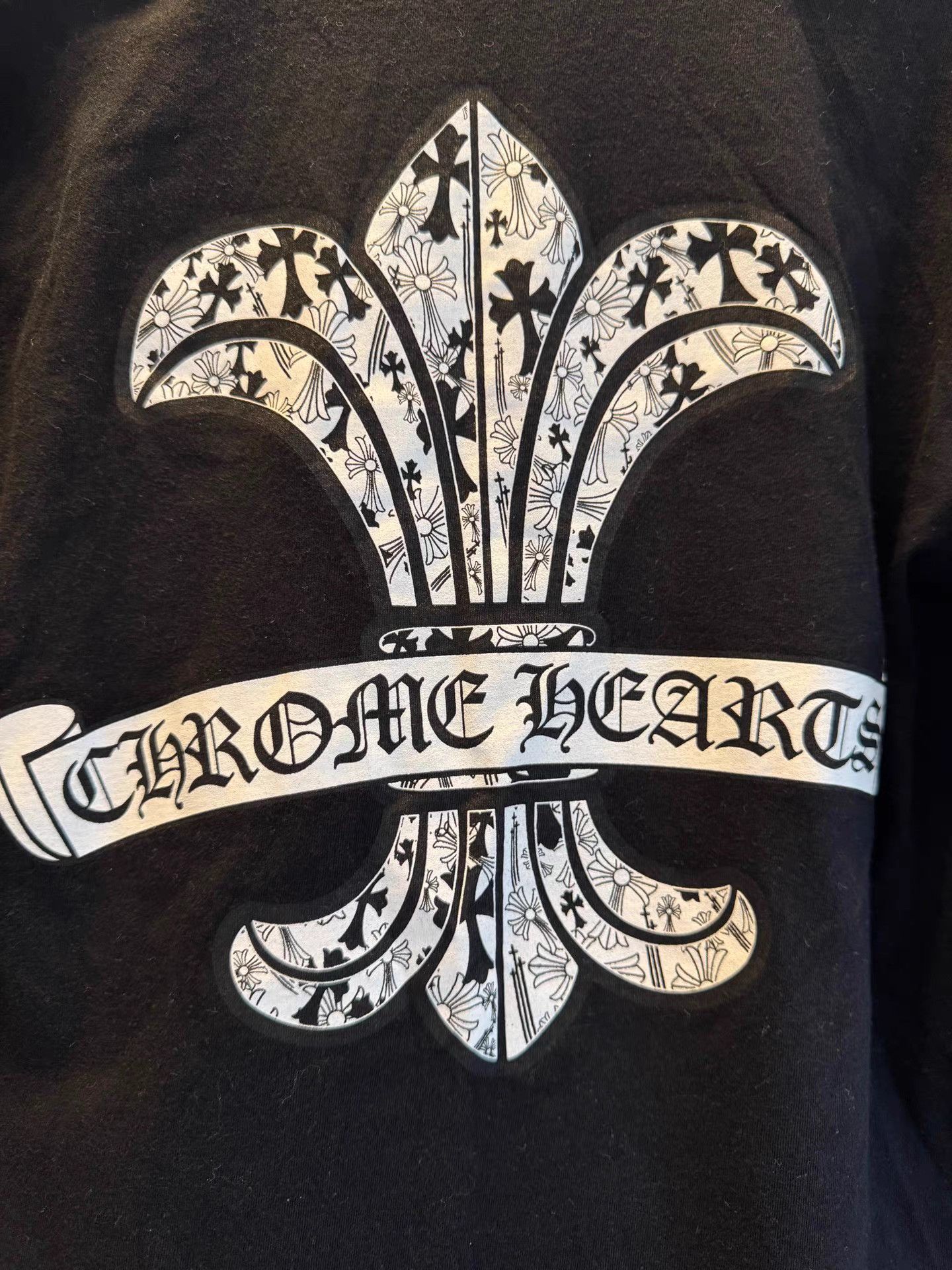 Chrome Hearts Chrome Hearts Cross Flower Print Long Sleeve Shirt Size US S / EU 44-46 / 1 - 3 Thumbnail