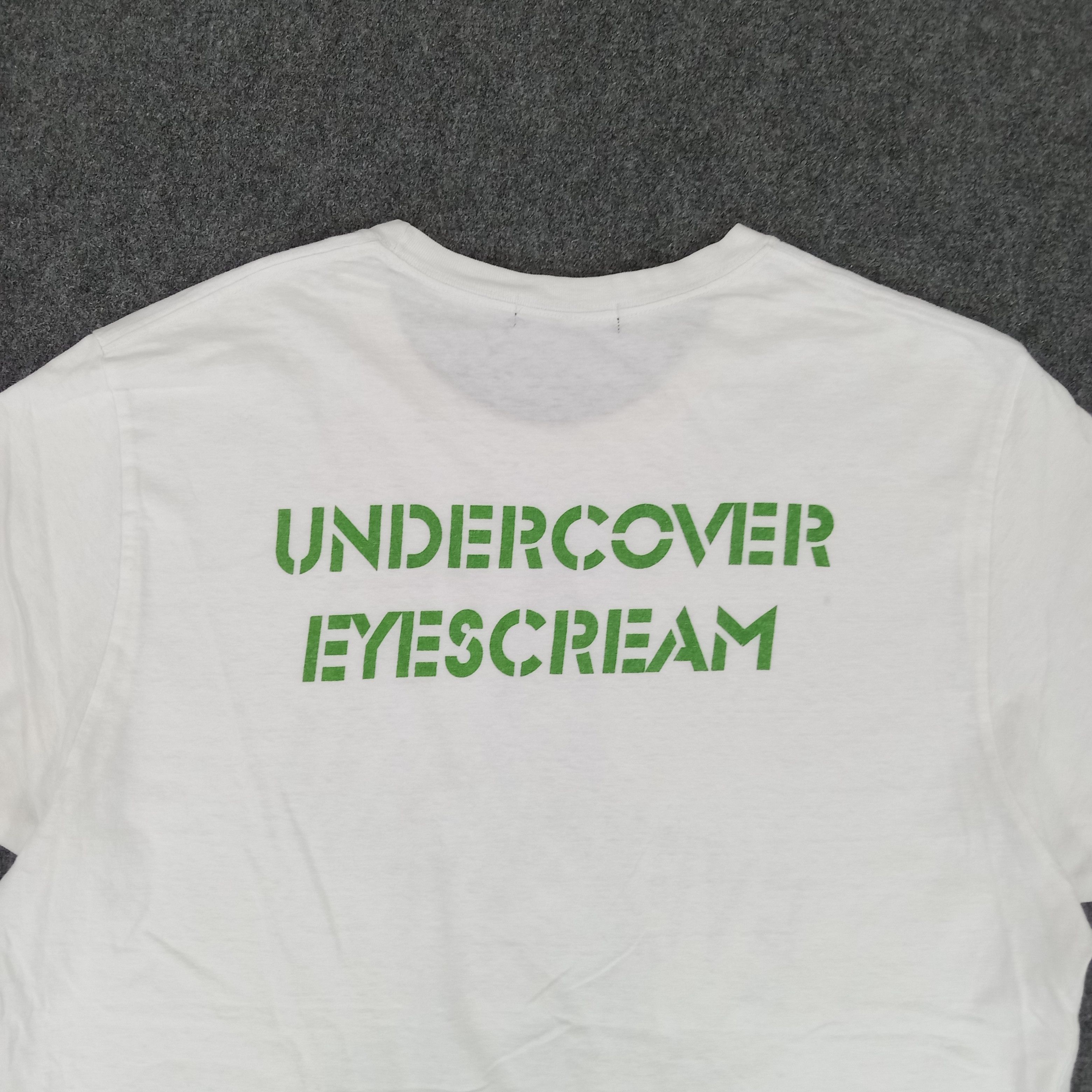 Jun Takahashi × Undercover × Vintage Undercover by Jun Takahashi Eyescream Tshirt Size US M / EU 48-50 / 2 - 6 Thumbnail