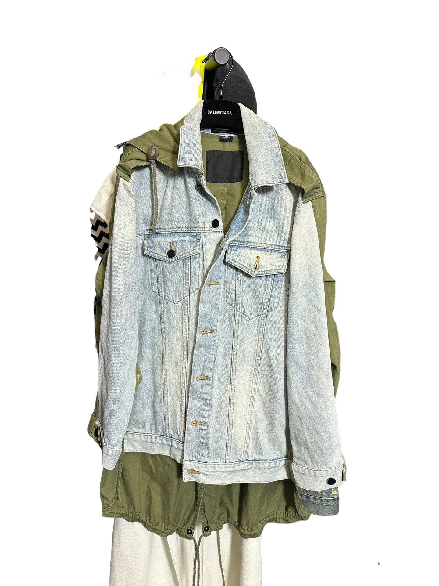 Alexander Wang Alexander Wang Denim Utility Jacket Size S Size US S / EU 44-46 / 1 - 1 Thumbnail