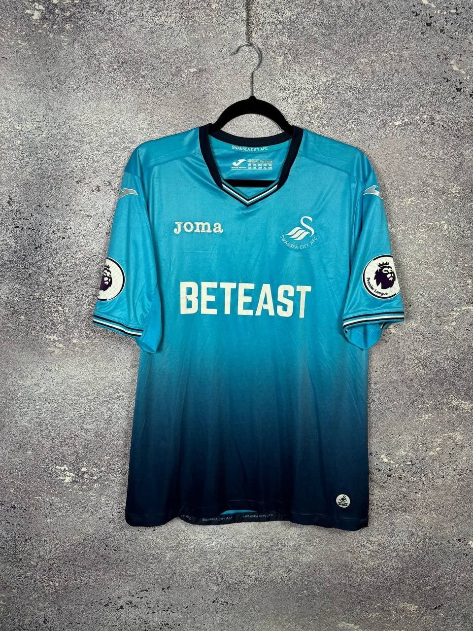Joma × Vintage Vintage Swansea City 2016/17 Away Joma Soccer Jersey Size US XL / EU 56 / 4 - 1 Thumbnail