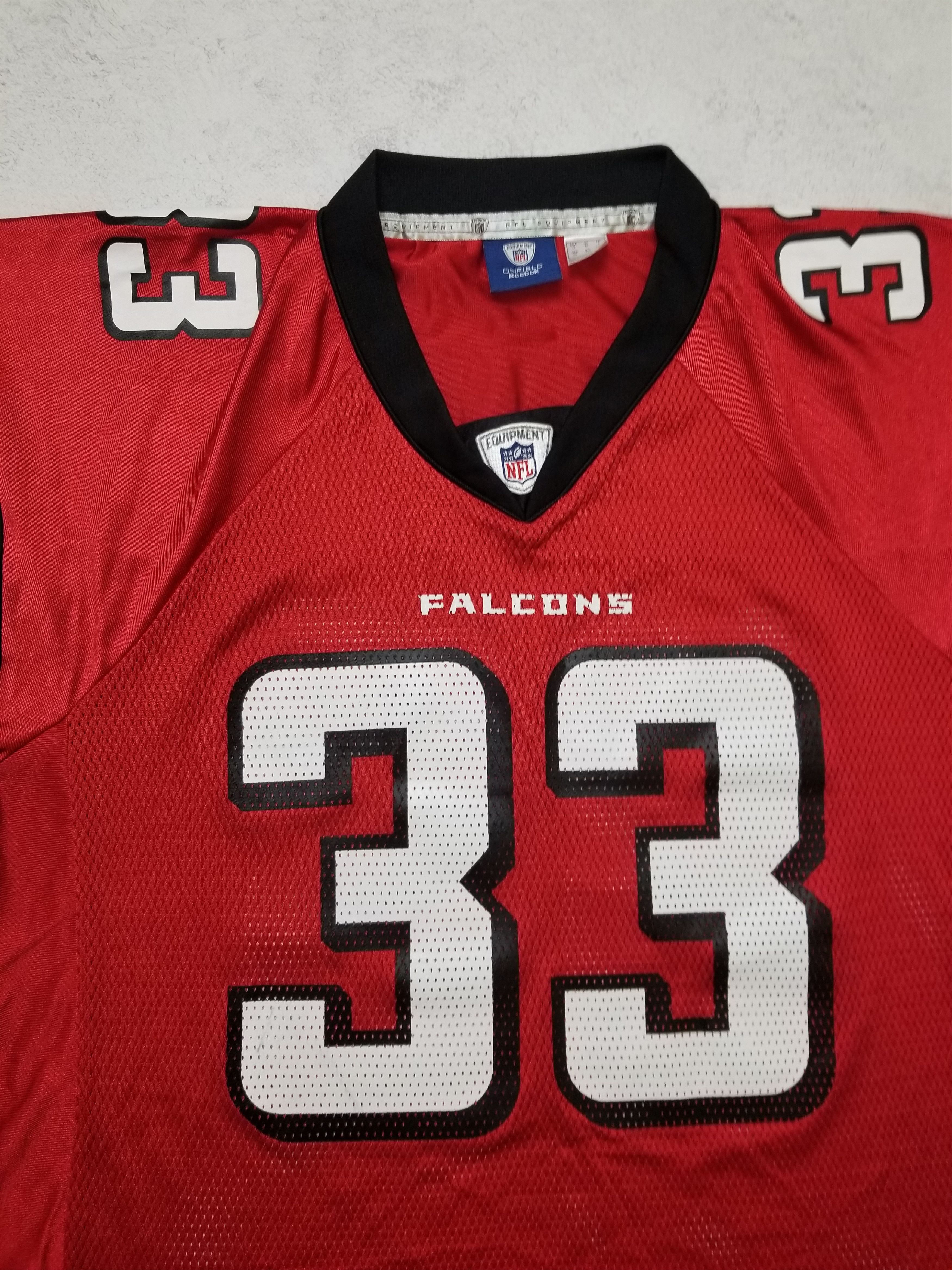 Reebok Atlanta Falcons #33 Turner Reebok Red Edition NFL Jersey Size US M / EU 48-50 / 2 - 19 Thumbnail