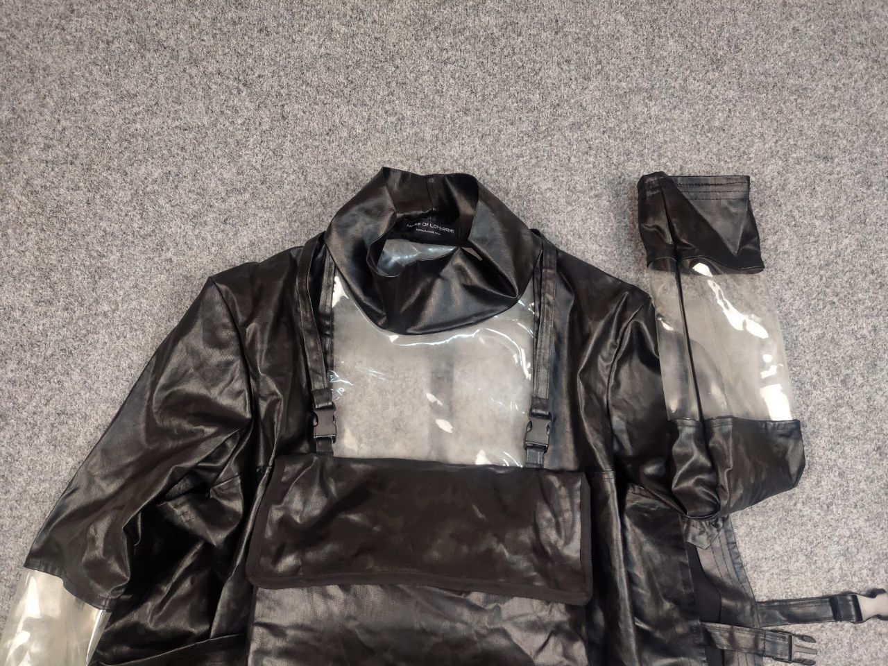 Japanese Brand Vintage House Of Loferrie Japan Combined raincoat bag Jacket Size US L / EU 52-54 / 3 - 8 Thumbnail