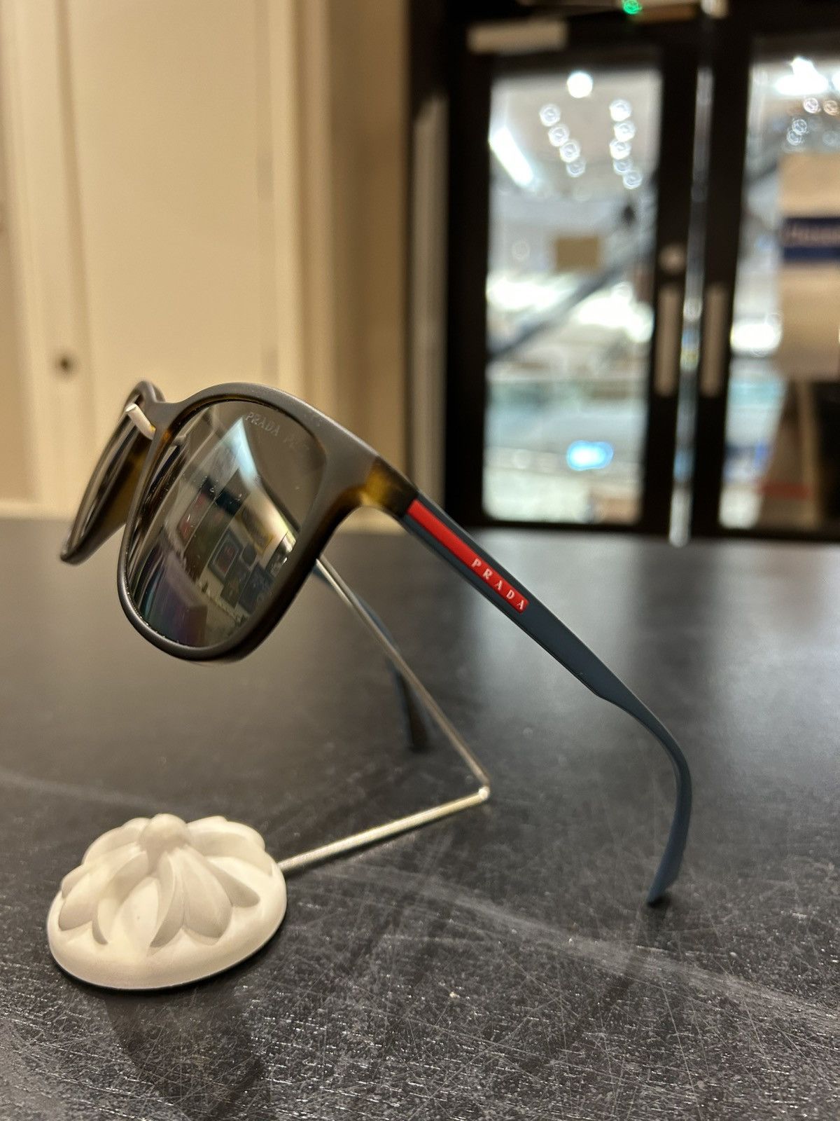 Prada Prada Linea Rossa PS Sunglasses Size ONE SIZE - 2 Thumbnail