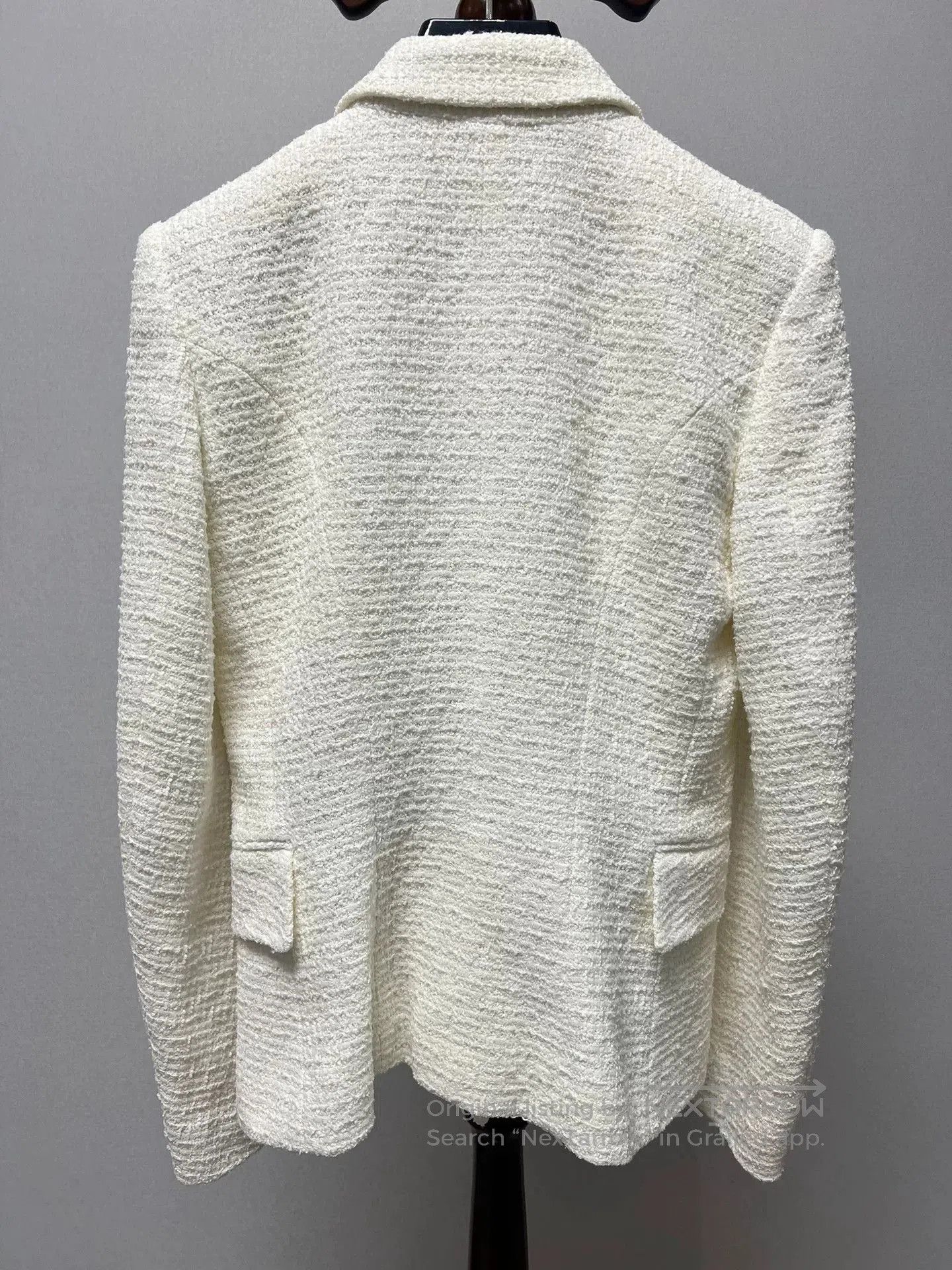 Balmain Balmain White Gold Button Lapel Blazer 38. Size S / US 4 / IT 40 - 2 Thumbnail