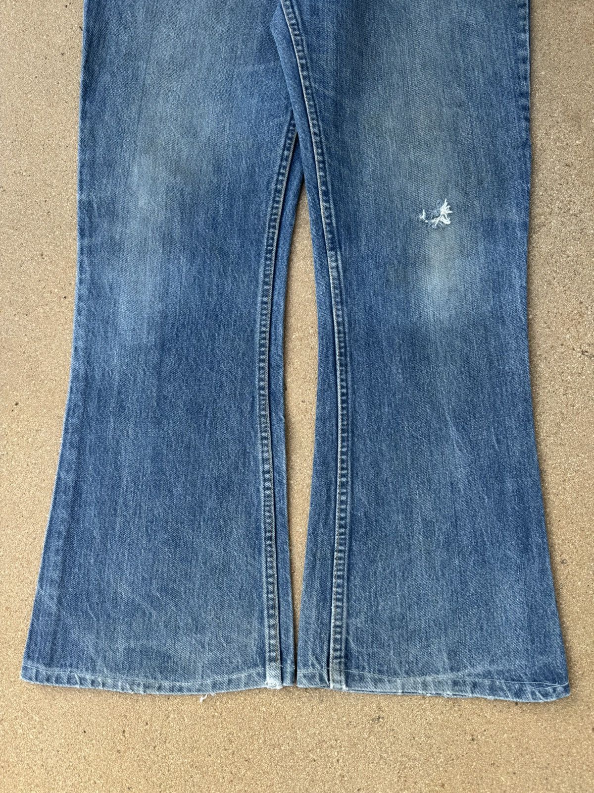 Levi's Vtg 80’s Levi’s 646 Orange Tab Bellbottom Flare Jeans 34x29 Size US 34 / EU 50 - 3 Thumbnail