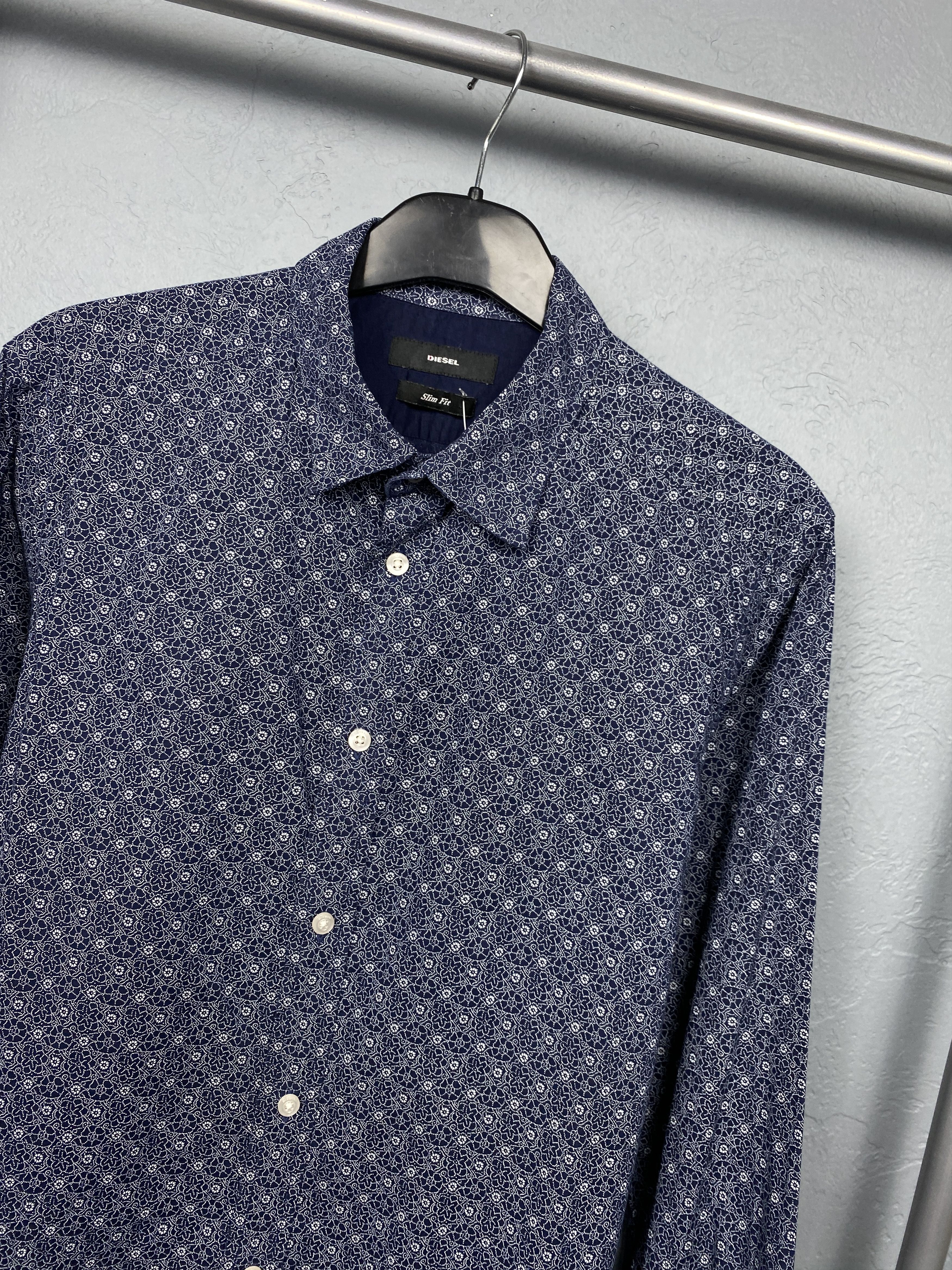Diesel Diesel Vintage Mens Long Sleeve Shirt Size US L / EU 52-54 / 3 - 2 Thumbnail
