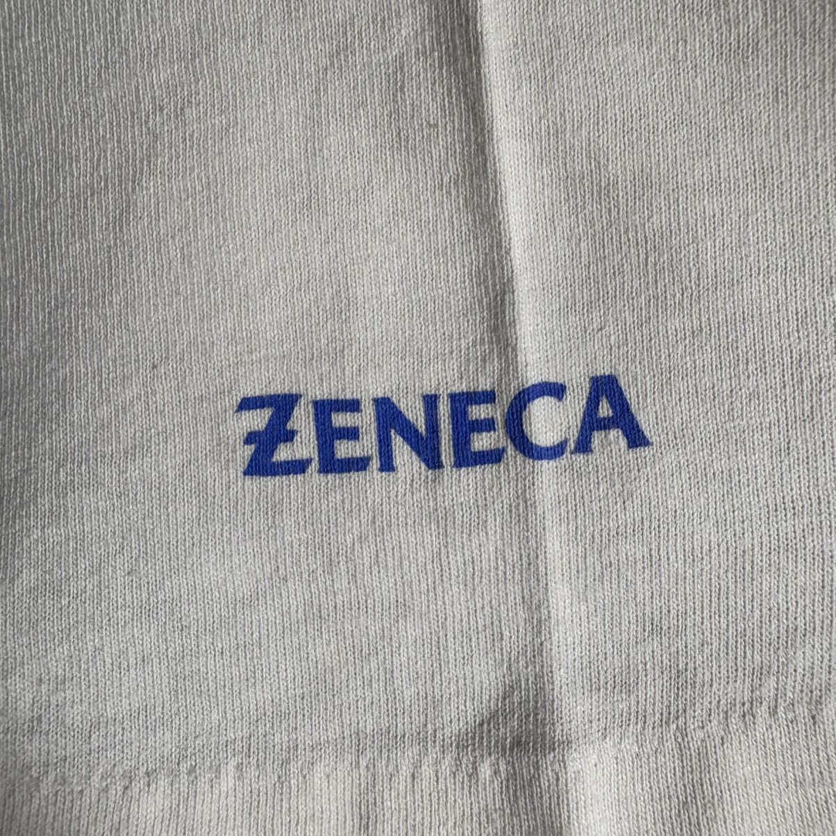 Vintage Vintage 90s Zeneca Breath Artwork Graphic Tee / COVID Size US L / EU 52-54 / 3 - 5 Thumbnail