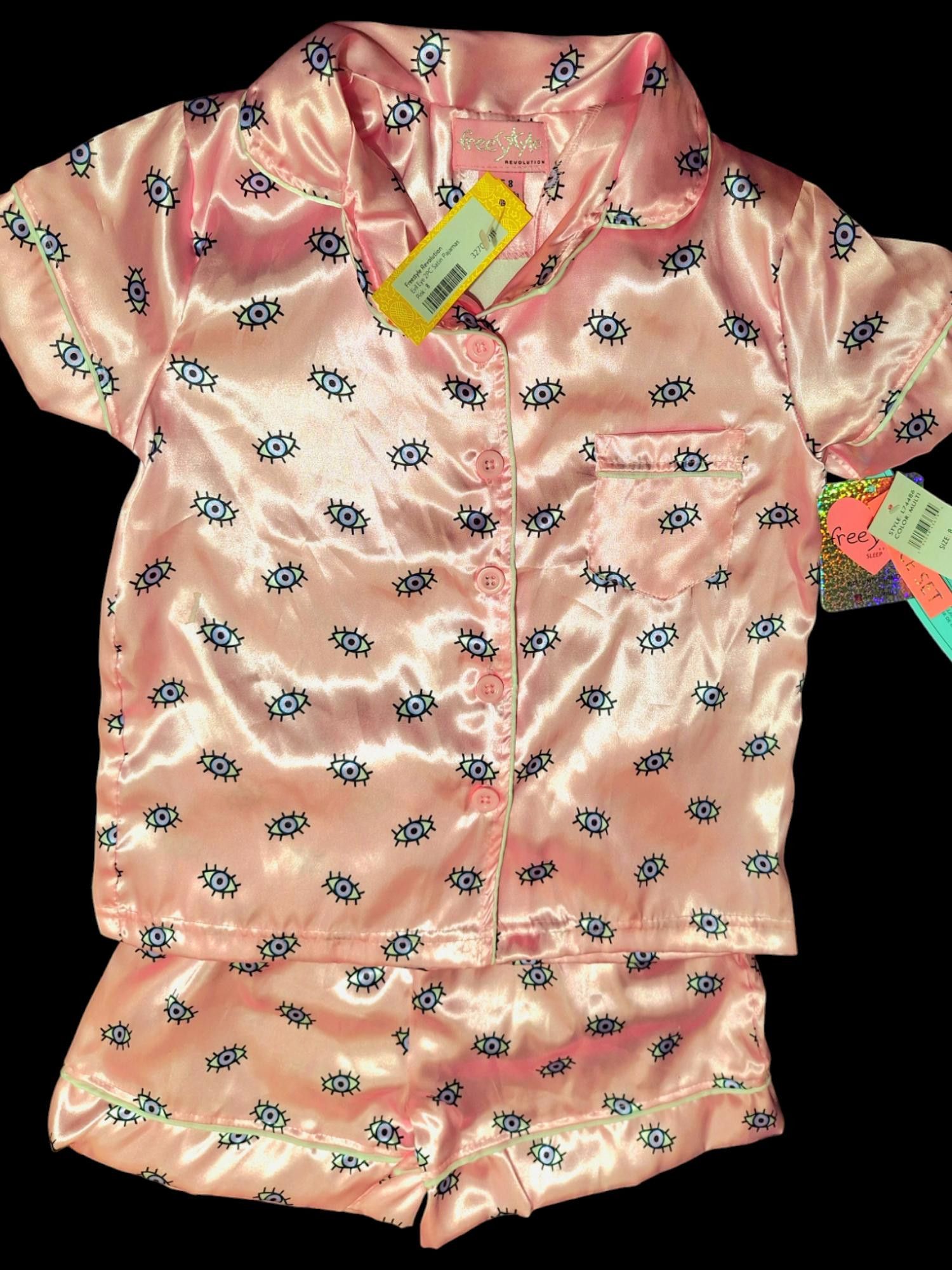 Other Freestyle Revolution* Evil Eye Pajama Set Size ONE SIZE - 3 Thumbnail