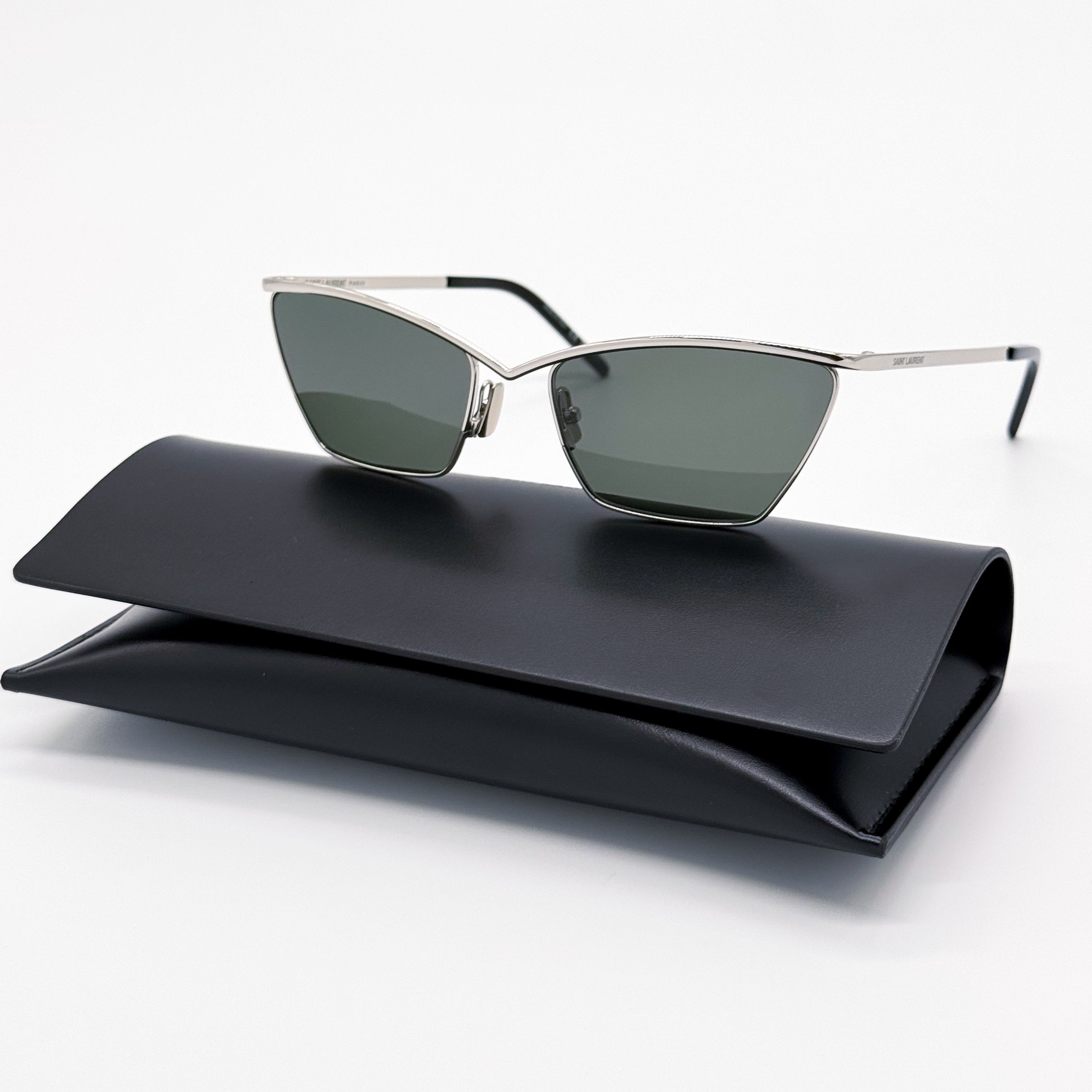 Saint Laurent Paris NEW SAINT LAURENT SL637 002 SUNGLASSES WOMEN SL 637 002 Size ONE SIZE - 2 Thumbnail