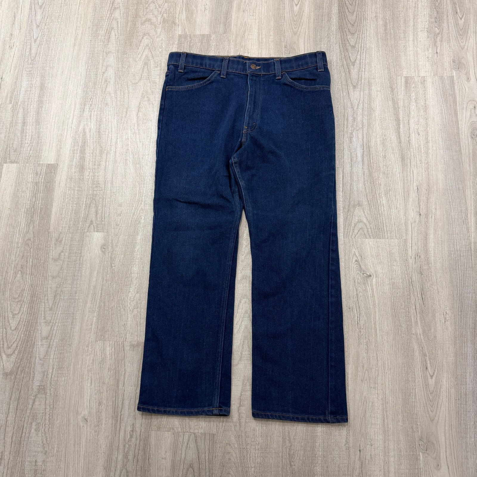 Levi's Vintage Levis Action Jeans Men's 36x29 Denim Dark Wash 890s Size US 36 / EU 52 - 2 Thumbnail