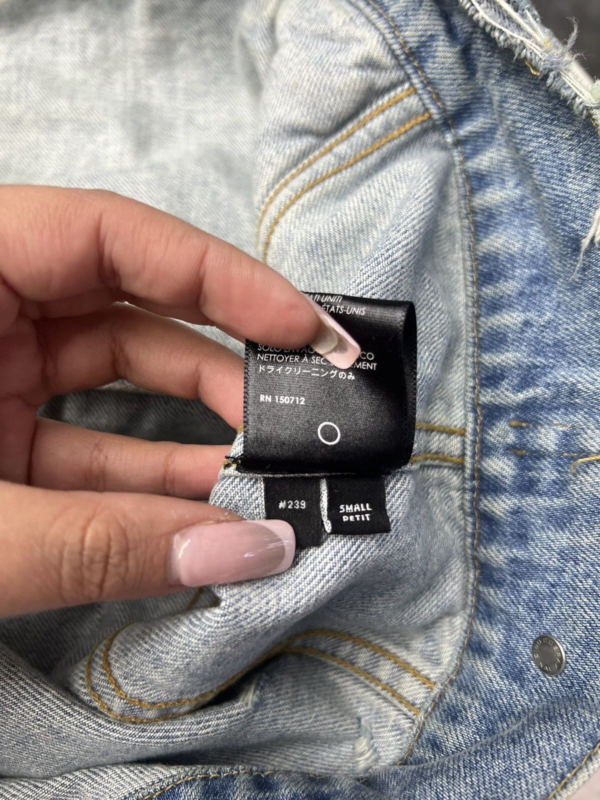 Amiri Amiri Hollywood Jean Jacket Size US S / EU 44-46 / 1 - 14 Thumbnail
