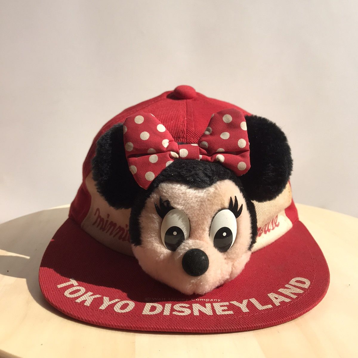 Disney × Mickey Mouse × Vintage VINTAGE MINI MOUSE FULLCAP 7 panel Tokyo disneyLand Made Size ONE SIZE - 1 Thumbnail
