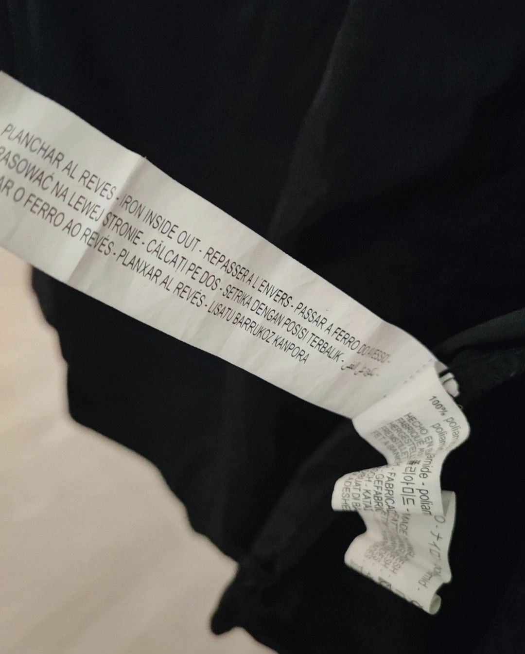 Rhude × Zara Rhuigi x Zara Nylon Overshirt Black Jacket Shirt - size S Size US S / EU 44-46 / 1 - 8 Thumbnail
