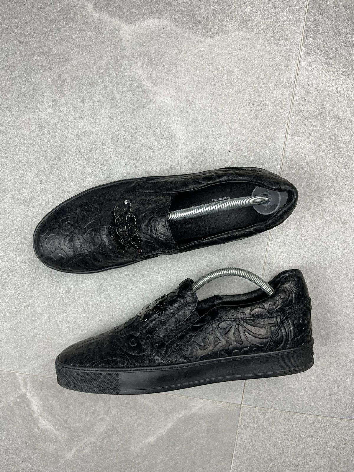 John Richmond John Richmond leather slip on casual formal shoes Size US 8.5 / EU 41-42 - 2 Thumbnail