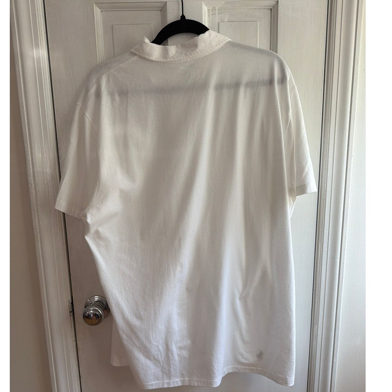 Polo Ralph Lauren Polo Ralph Lauren XL White Polo Shirt Men's Gray Pony Size US XL / EU 56 / 4 - 5 Thumbnail