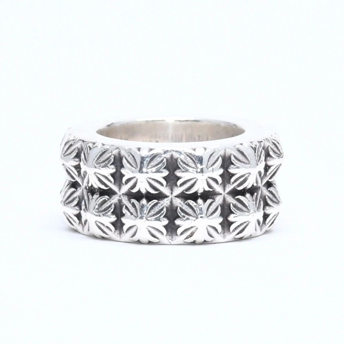Chrome Hearts Chrome Hearts Pete Punk Triple Stack Ring | Grailed