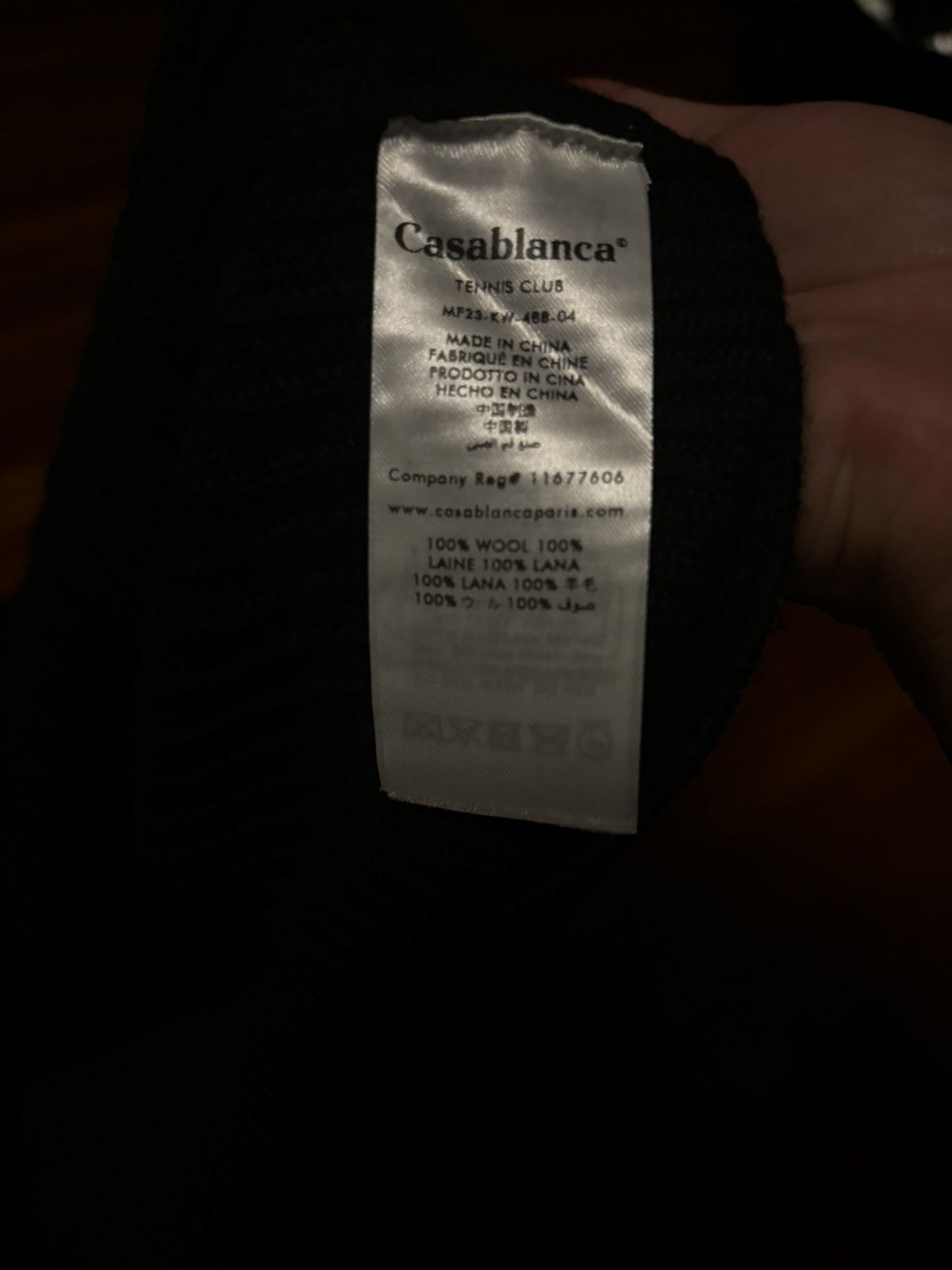 Casablanca CASABLANCA ribbed knit high neck jumper Size US XXL / EU 58 / 5 - 4 Thumbnail