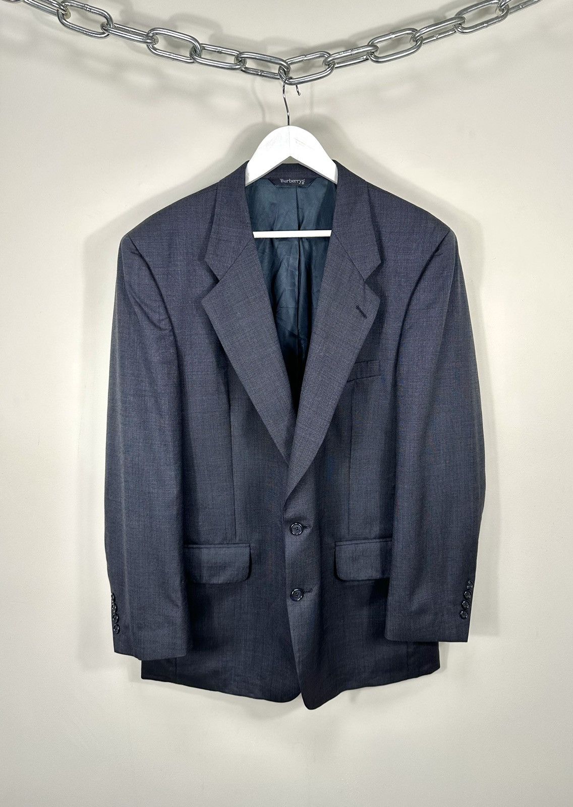 Burberry Vintage Burberry Luxury Designer Archival Wool Blazer Jacket Size 50R - 1 Thumbnail