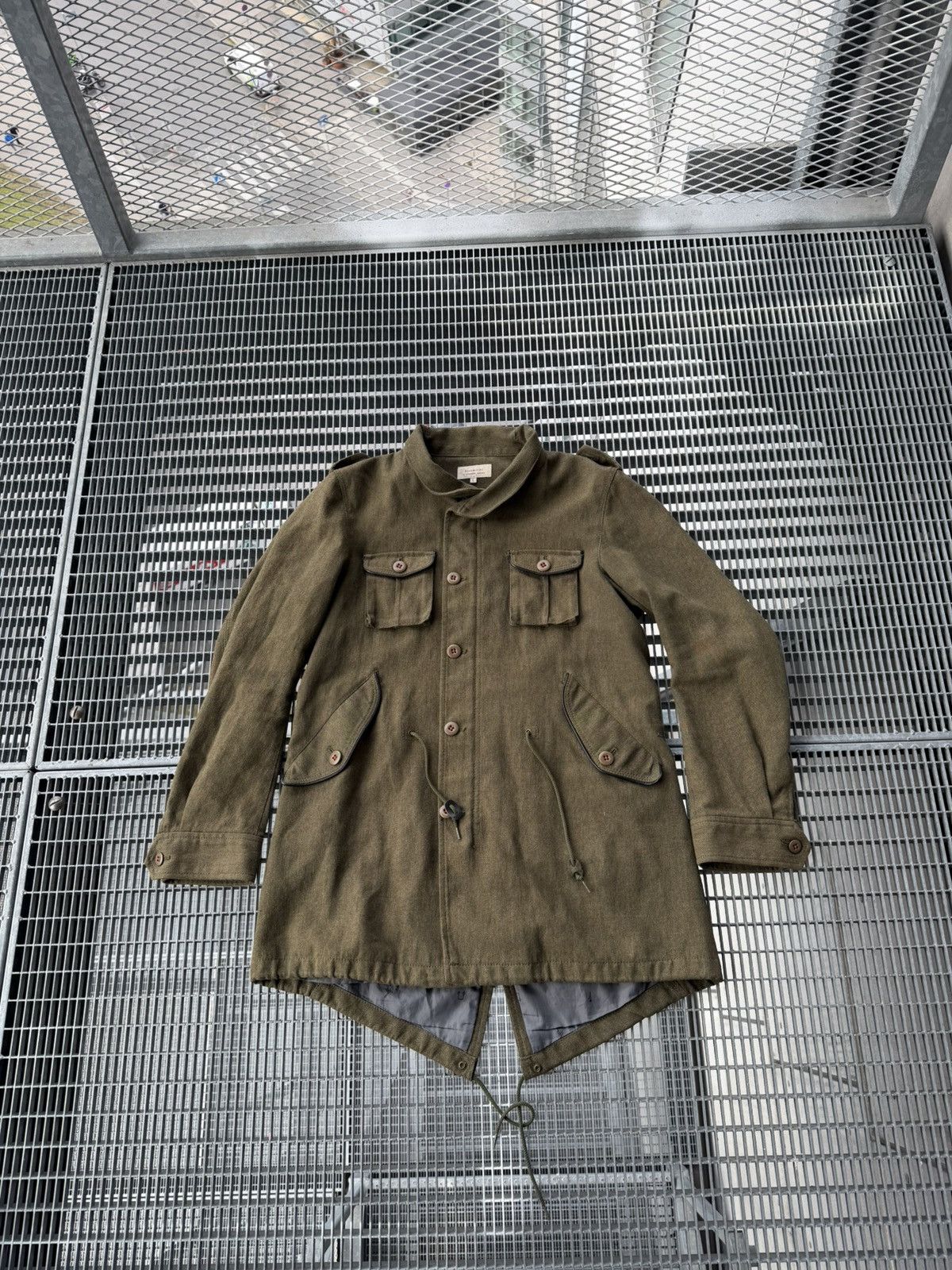 Japanese Brand Hiromichi by Hiromichi Nakano Multipocket Military Jacket Size US L / EU 52-54 / 3 - 2 Thumbnail