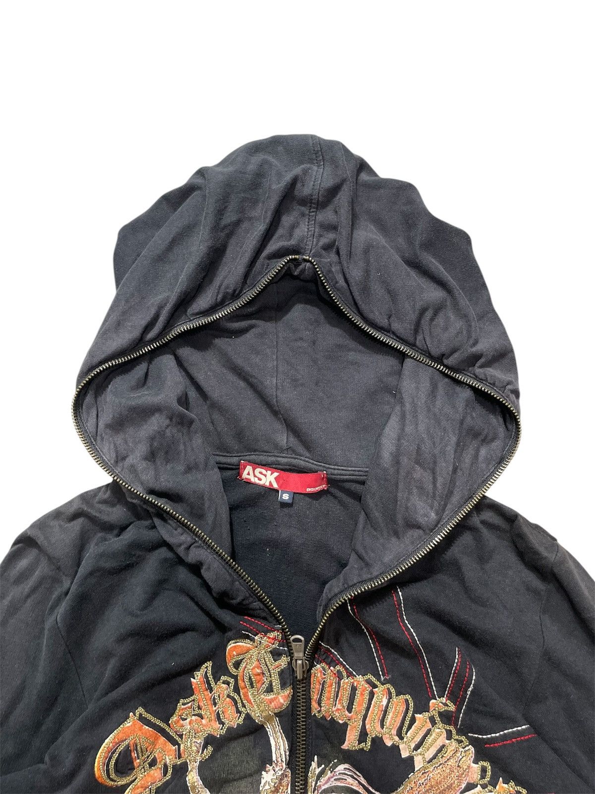 Japanese Brand × Vintage Ask Enquired Mask Zipp Hoodie queen Victoria style Size US S / EU 44-46 / 1 - 5 Thumbnail