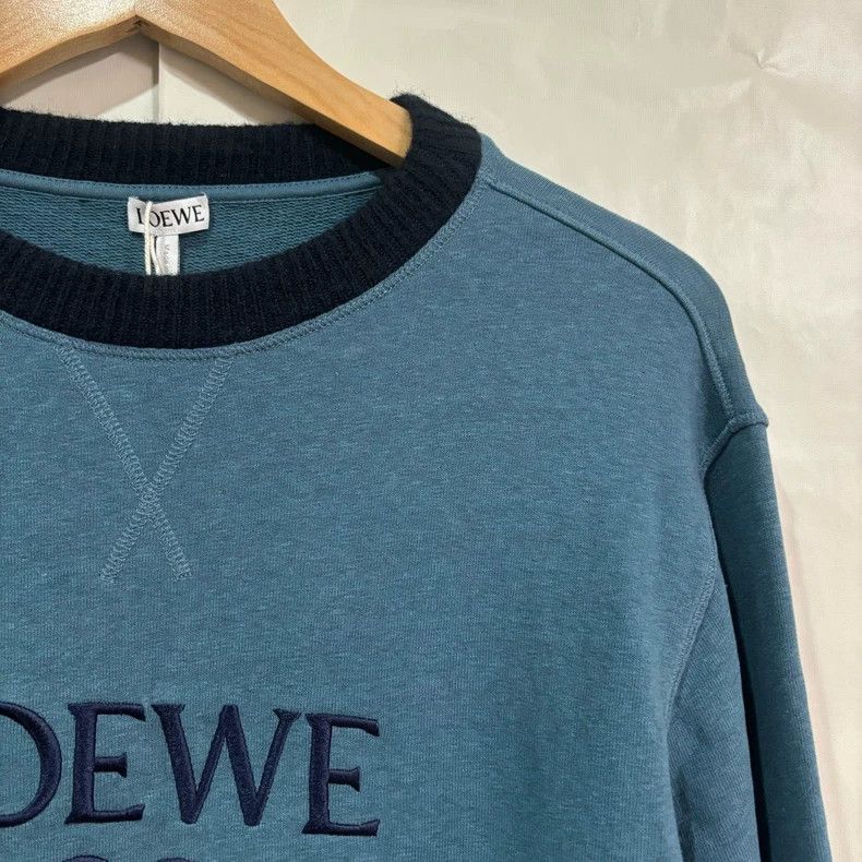 Loewe loewe blue crewneck sweatshirt size small-2507 Size US S / EU 44-46 / 1 - 2 Thumbnail
