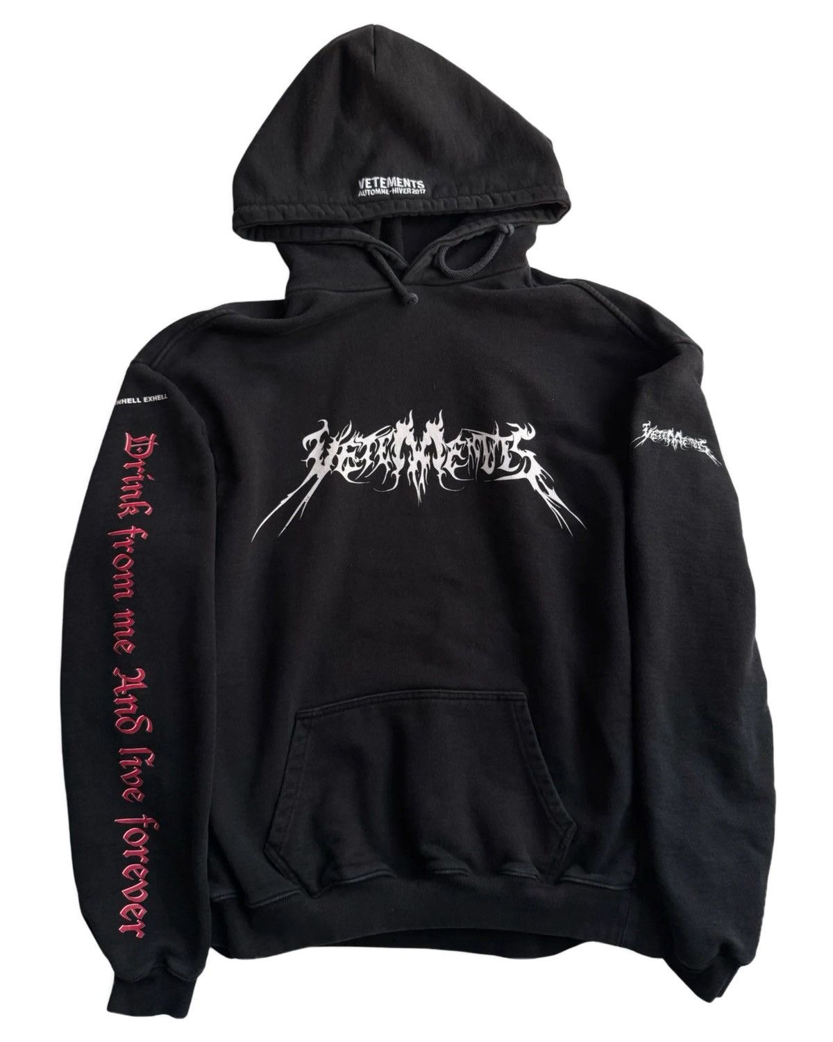 Vetements Total Fucking Darkness TFD Hoodie
