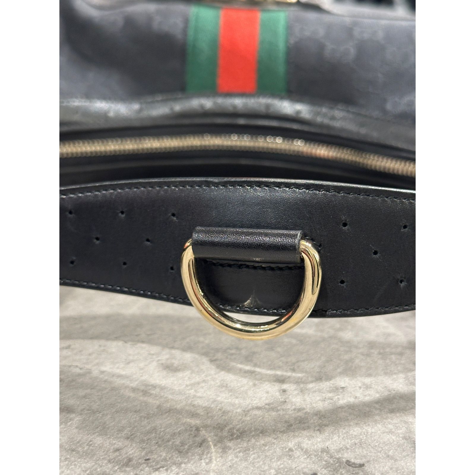Gucci 2000s Gucci GG canvas web hobo bag Size ONE SIZE - 9 Thumbnail
