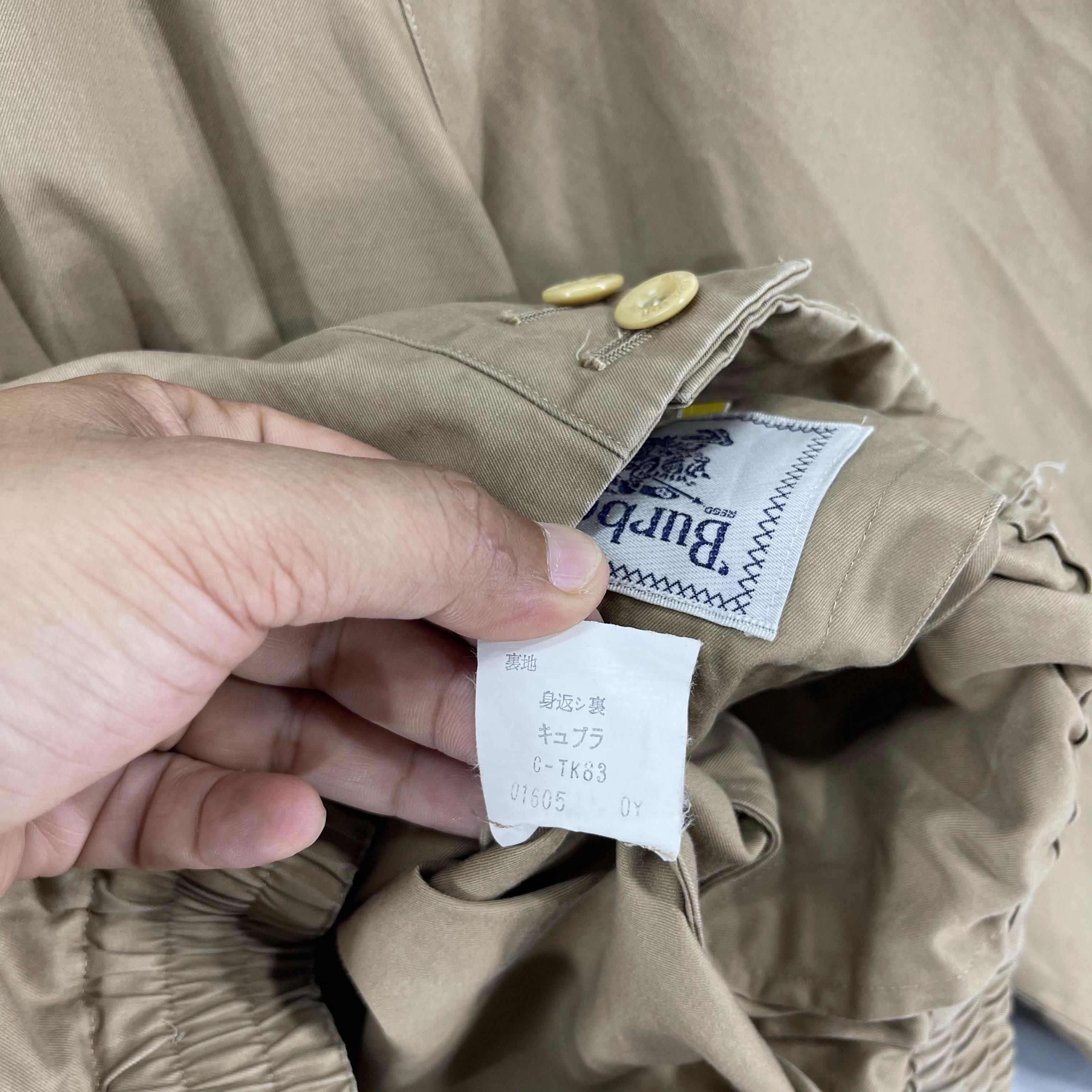 Burberry × Vintage Vintage 90s BURBERRYS England Casual Button Up Jacket Size M / US 6-8 / IT 42-44 - 8 Thumbnail