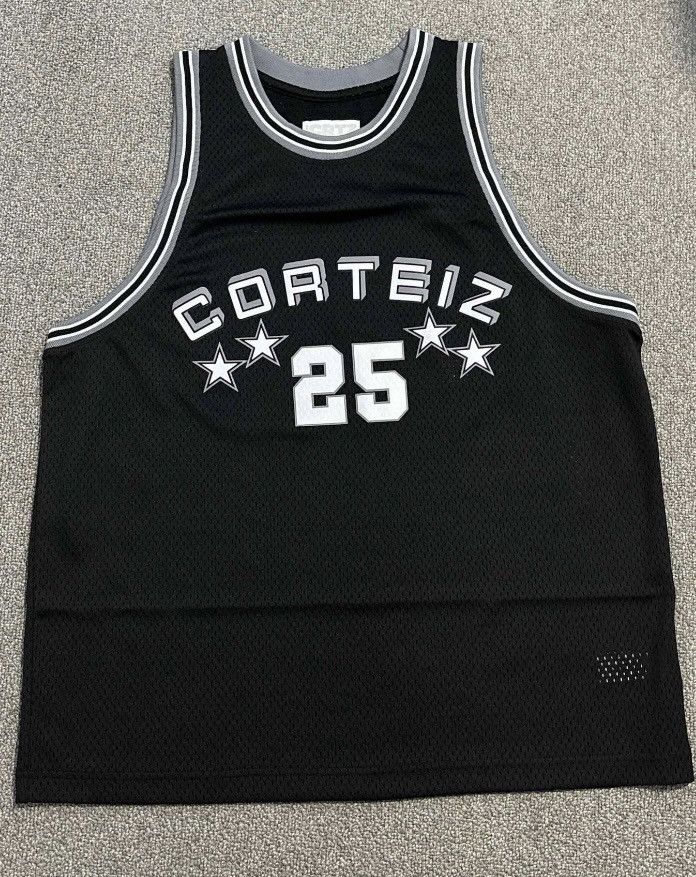 Corteiz Corteiz Allstarz Football Jersey Black | Grailed