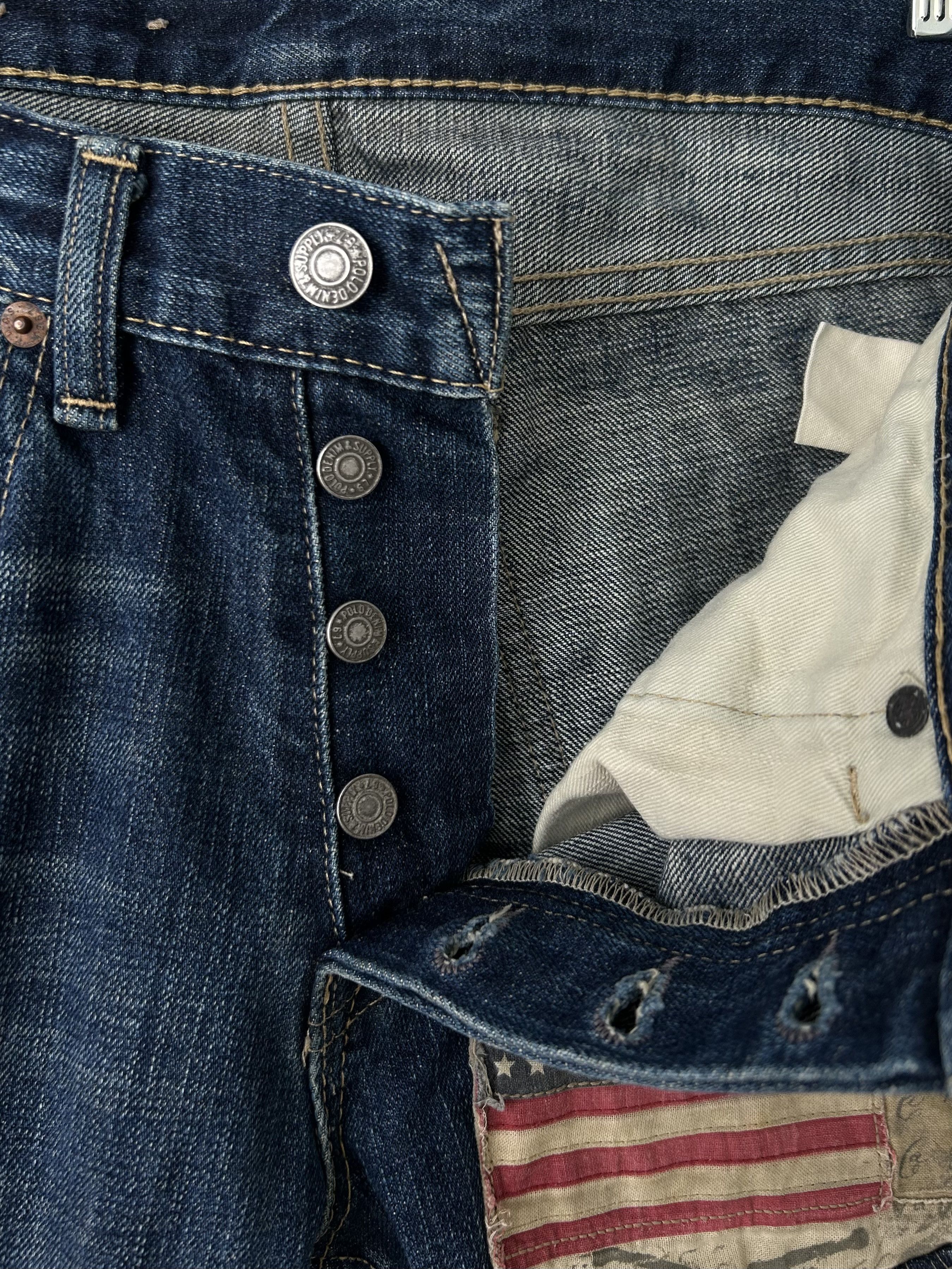 Denim & Supply Ralph Lauren Denim & Supply Ralph Lauren Patchwork Jeans Extremely Rare Size US 29 - 9 Thumbnail