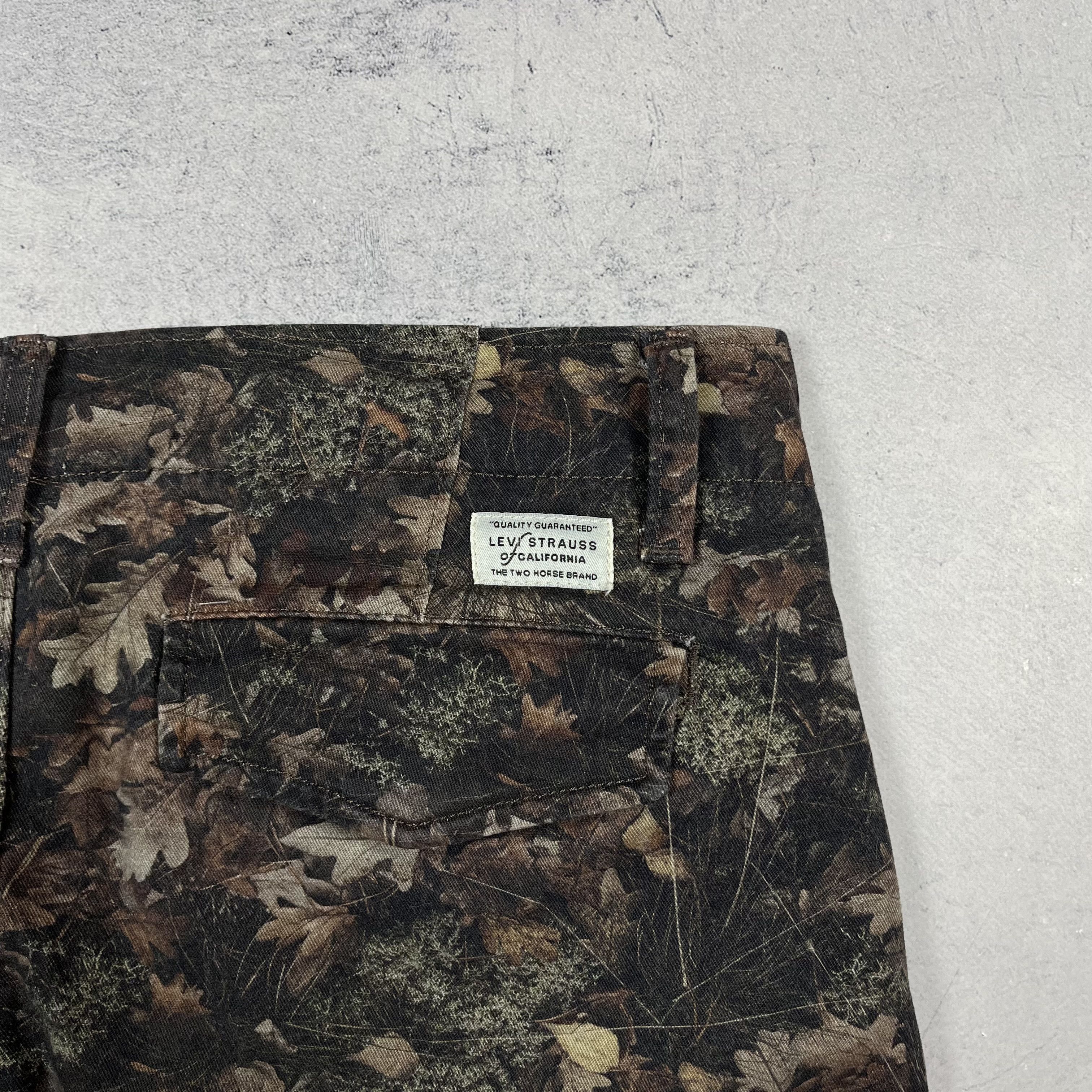 Levi's Levis XX Taper RealTree Camo Cargo Pants Size US 32 / EU 48 - 19 Thumbnail