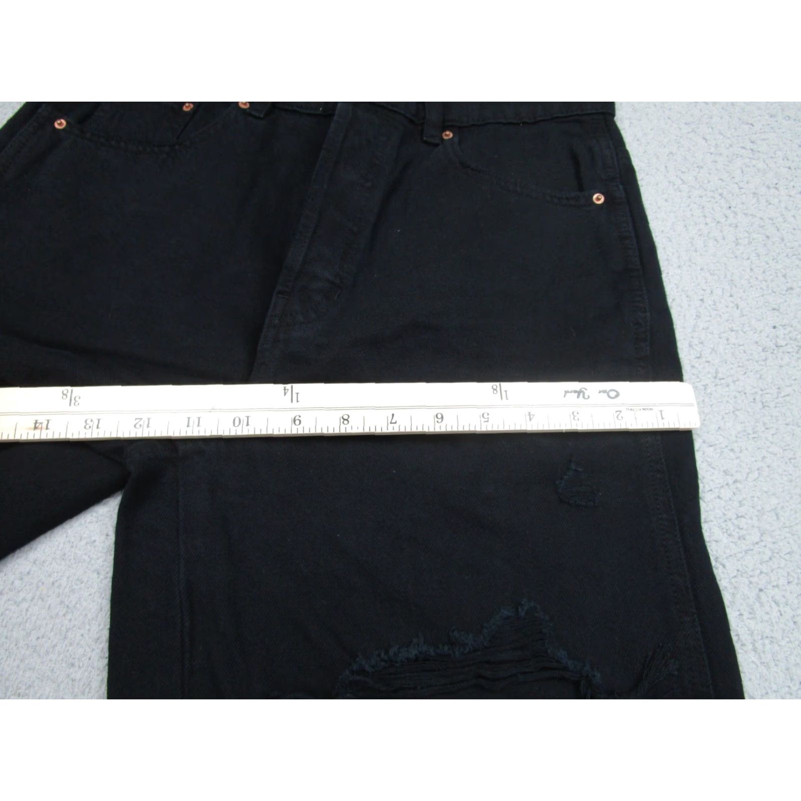 Pacsun Pacsun Skater Baggy Jeans Womens 28 Black Wide Leg PacSun 90s Grunge Vintage No Size 28" / US 6 / IT 42 - 7 Thumbnail