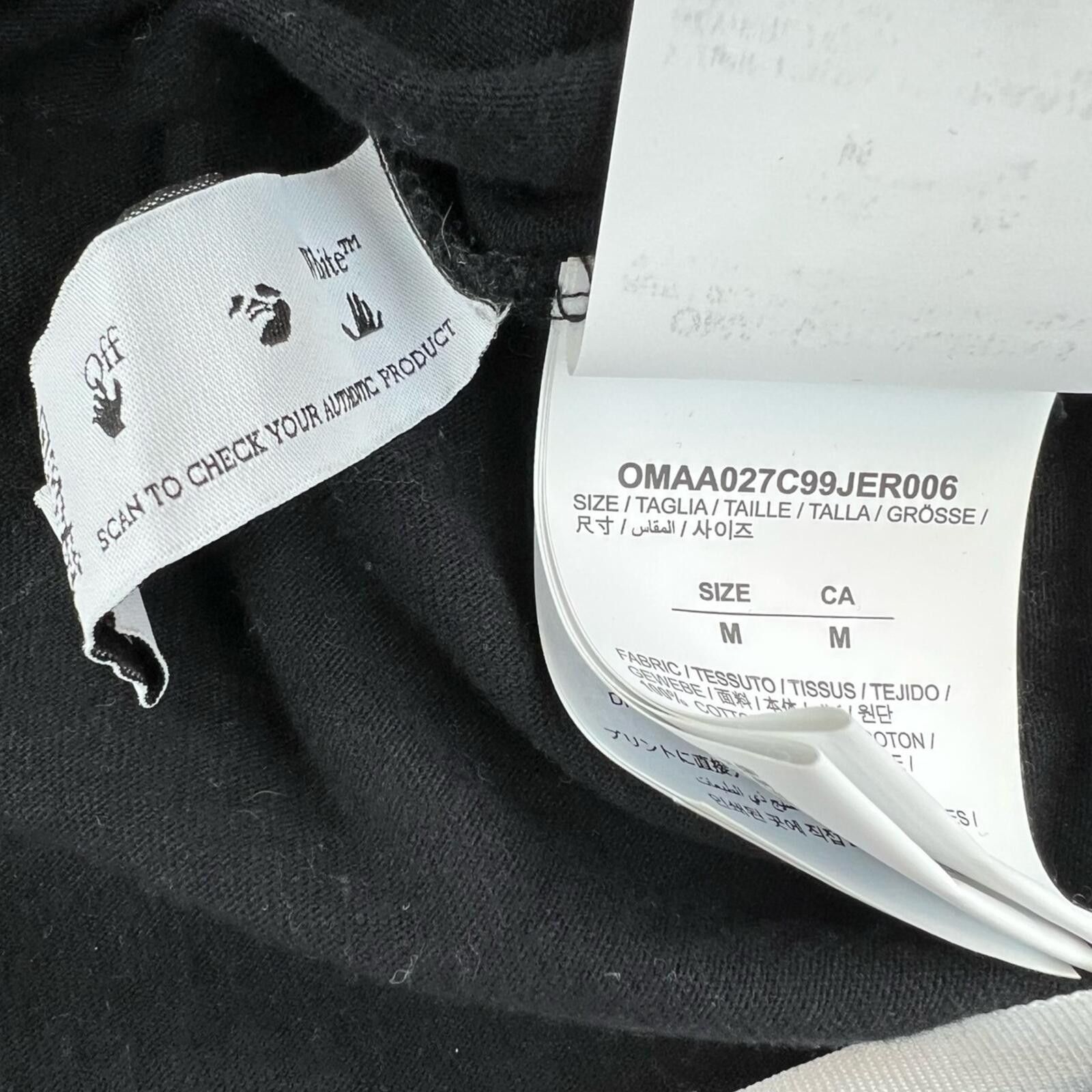 Off-White Off-White Mona Lisa Black T-Shirt Size US M / EU 48-50 / 2 - 5 Thumbnail