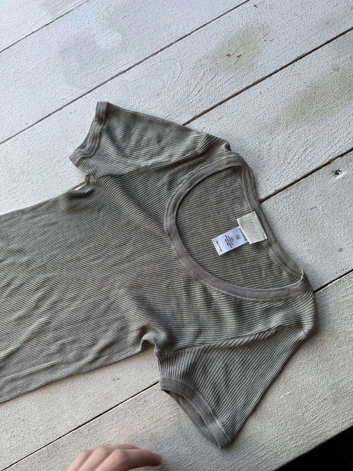 🚨RARE HANRO SLEEVELESS AVANT GARDE BLANC LUXURY Y2k jpg